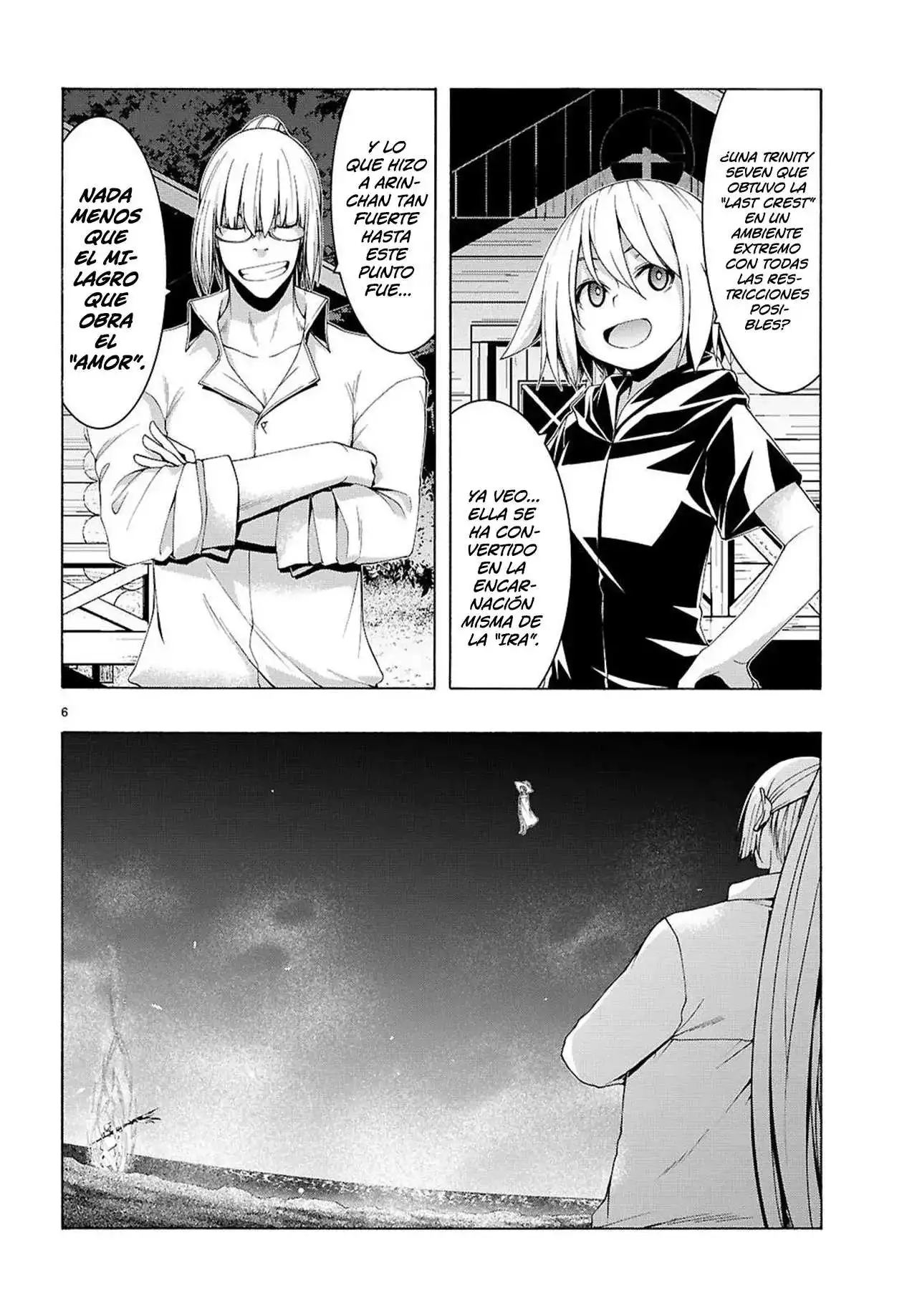 Trinity Seven: 7-Nin no Mahoutsukai capítulo 162 página 7