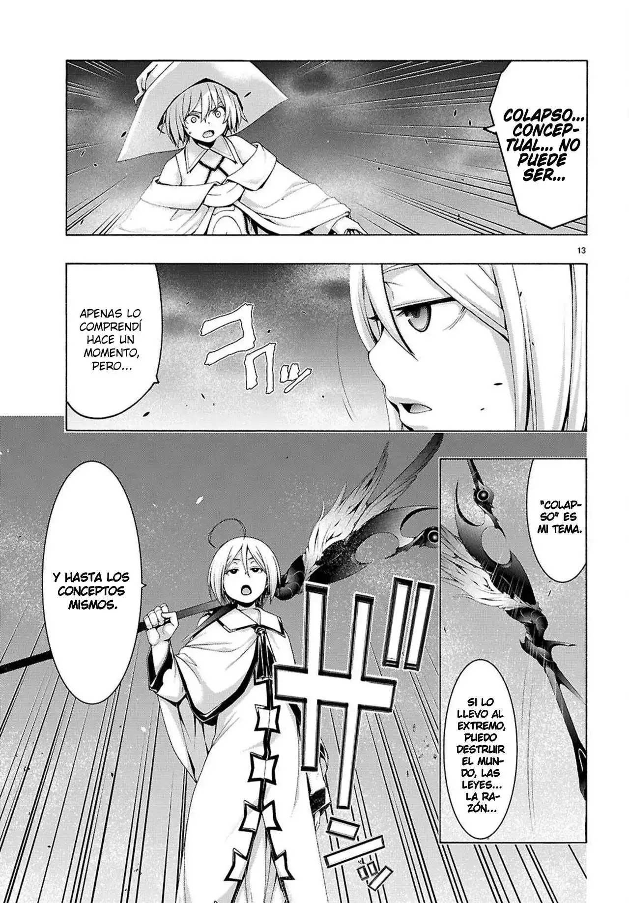 Trinity Seven: 7-Nin no Mahoutsukai capítulo 162 página 14