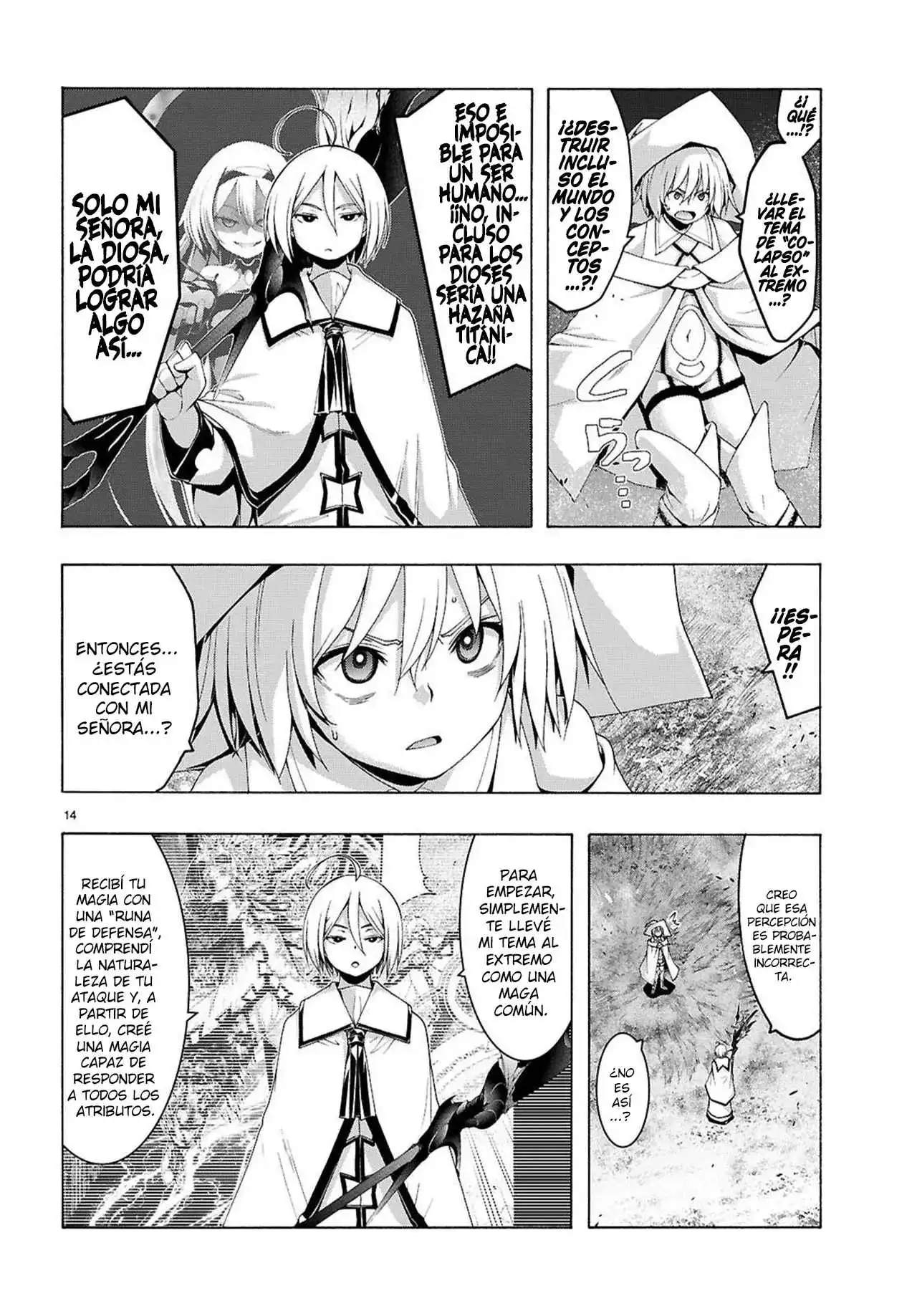 Trinity Seven: 7-Nin no Mahoutsukai capítulo 162 página 15