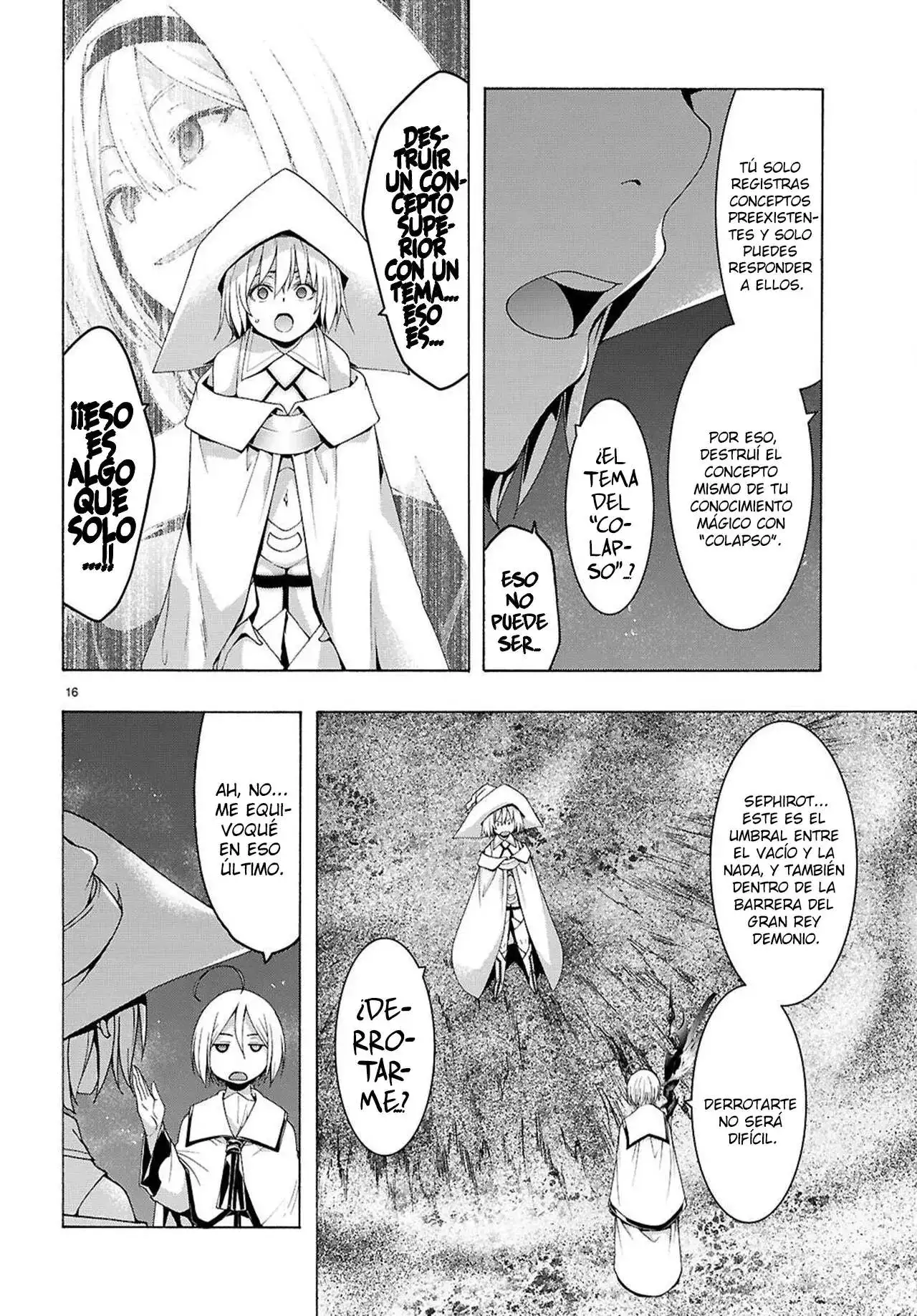 Trinity Seven: 7-Nin no Mahoutsukai capítulo 162 página 17