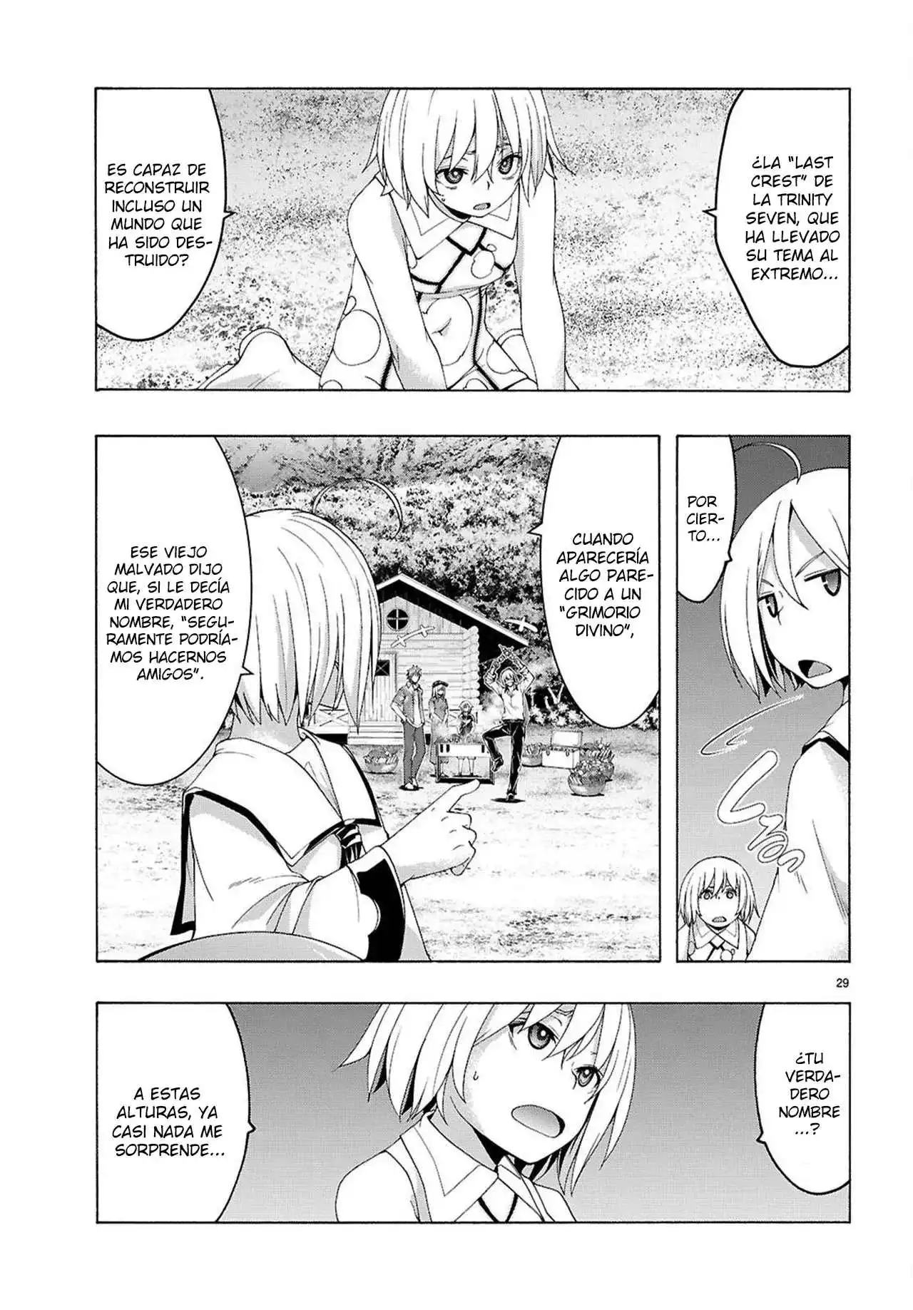 Trinity Seven: 7-Nin no Mahoutsukai capítulo 162 página 29
