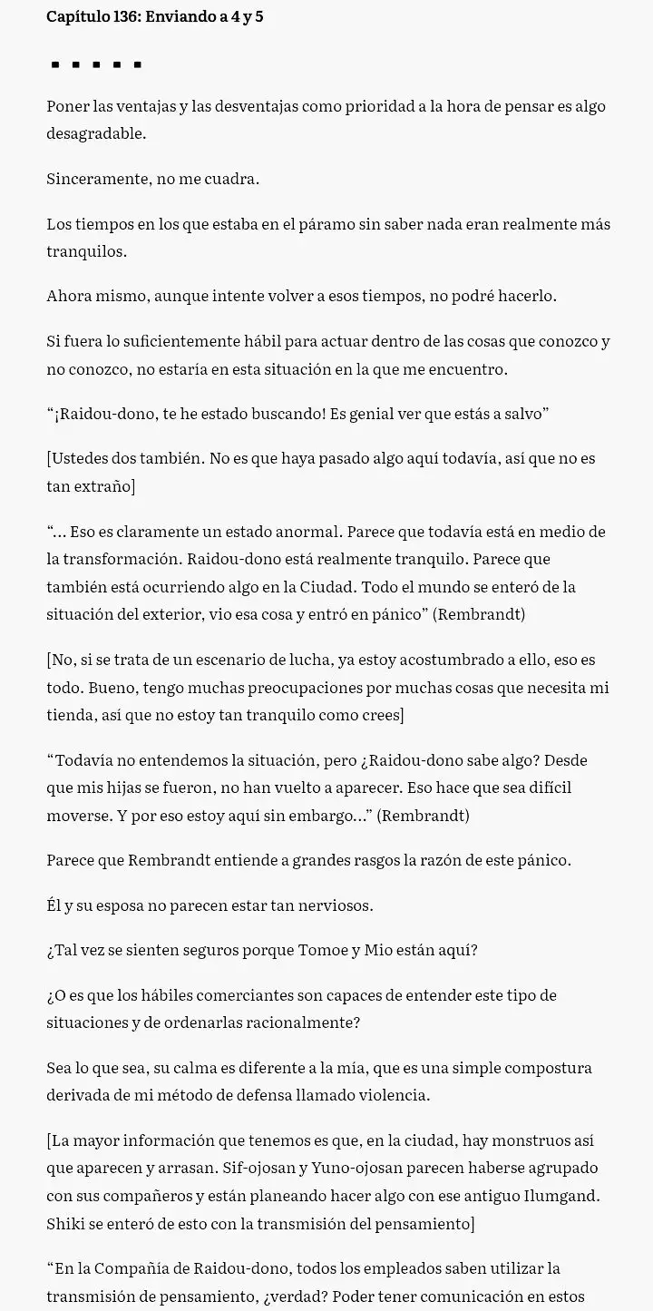 Tsuki Ga Michibiku Isekai Douchuu (Novela) - Capítulo 136 - Página 1 - LectorTMOo
