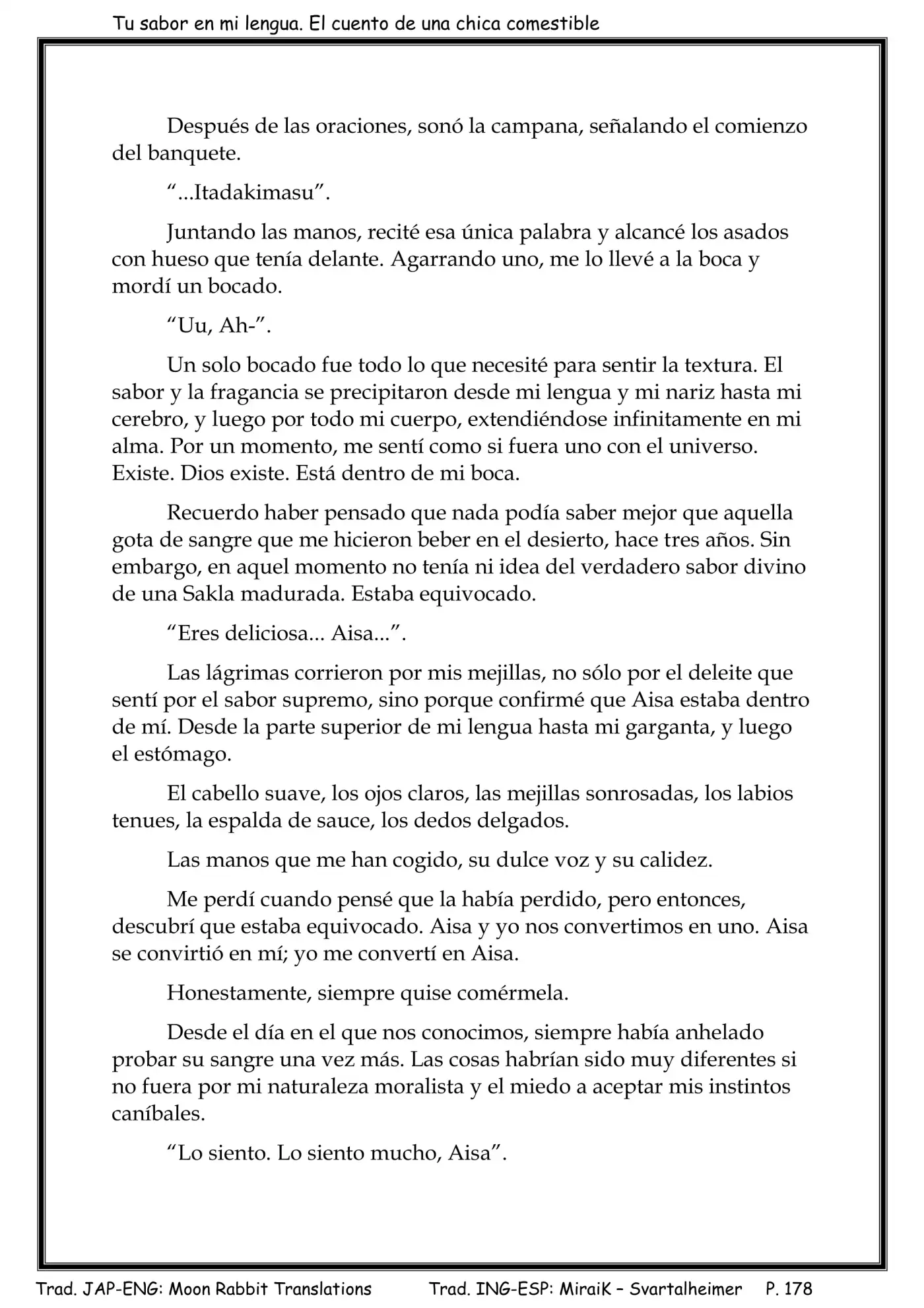 Tu Sabor en mi Lengua (Novela) - Capítulo 5.02 - Página 5 - LectorTMOo