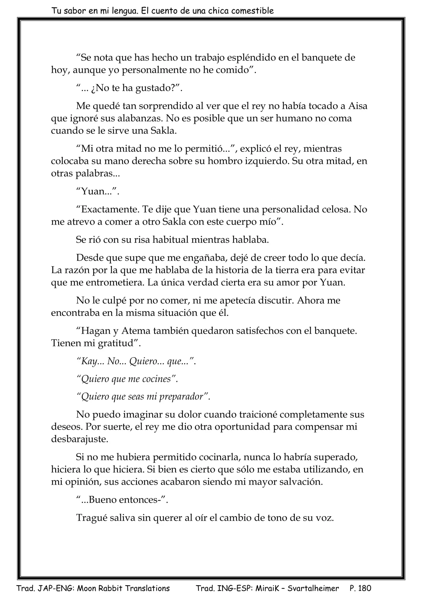 Tu Sabor en mi Lengua (Novela) - Capítulo 5.02 - Página 7 - LectorTMOo