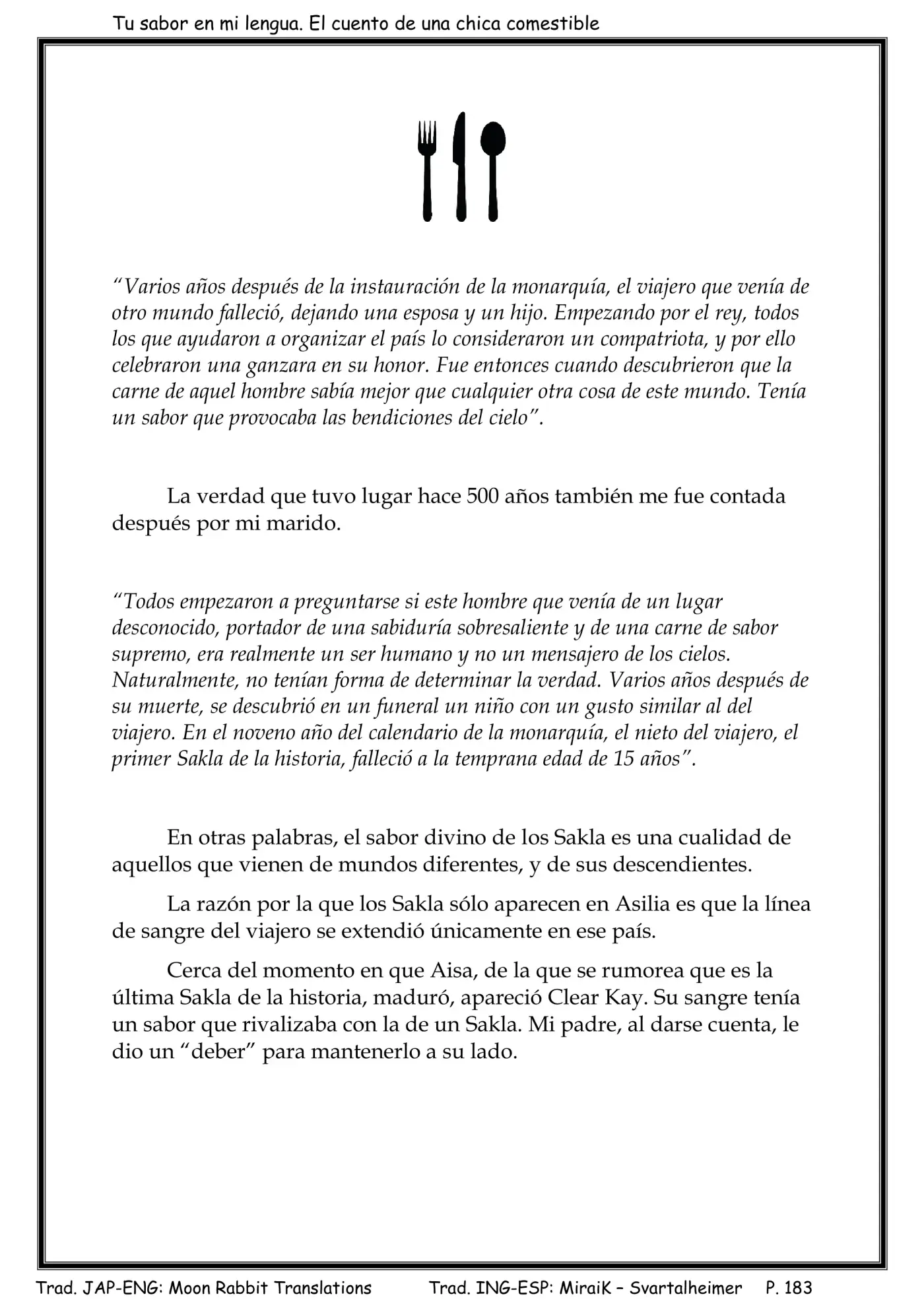 Tu Sabor en mi Lengua (Novela) - Capítulo 5.03 - Página 1 - LectorTMOo