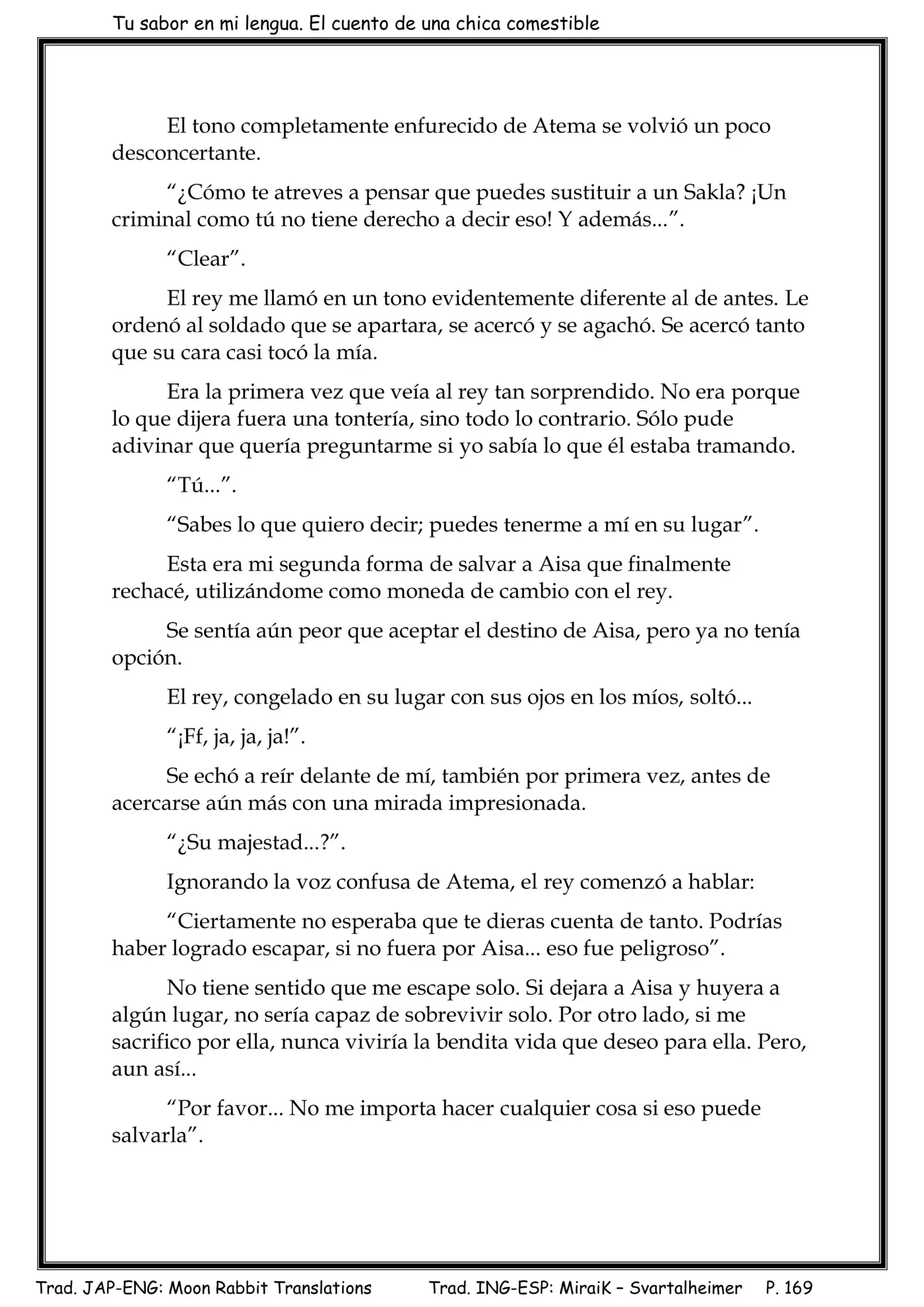 Tu Sabor en mi Lengua (Novela) capítulo 5 página 4
