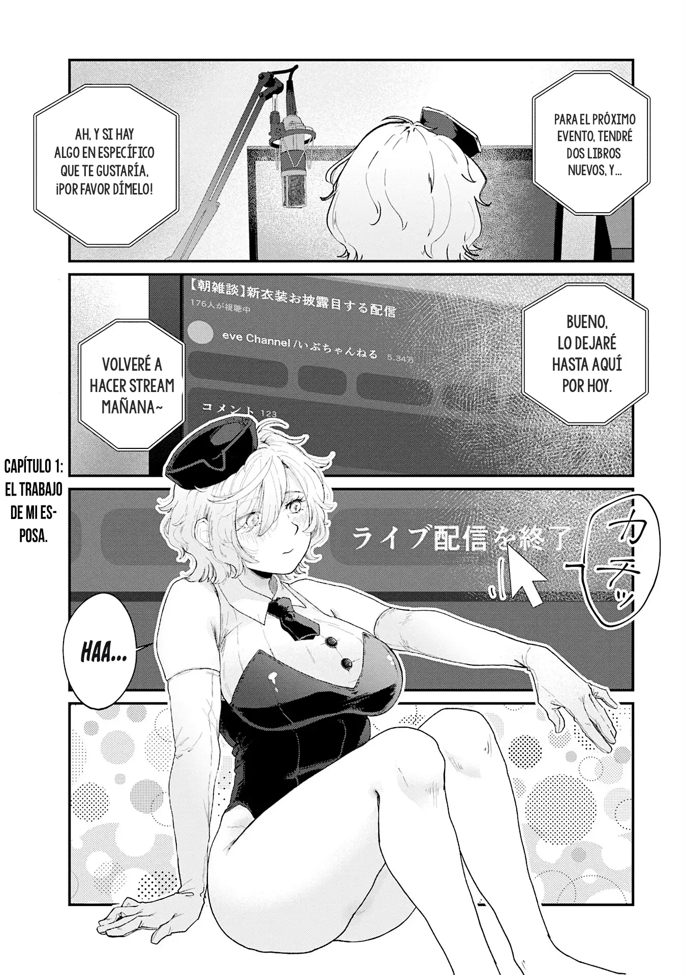 Uchi Komori Tsuma wa Cosplay Haishinsha - Capítulo 1 - Página 3 - LectorTMOo
