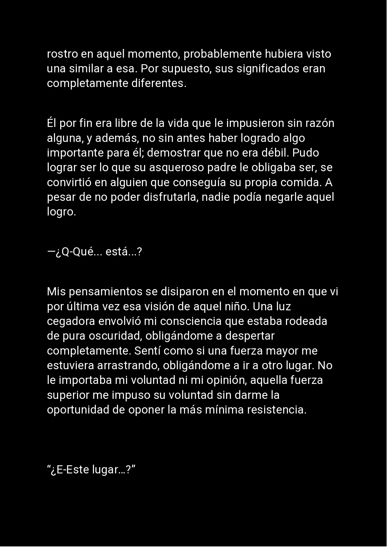 Un alma pura, una mente corrompida [Novela] - Capítulo 1 - Página 4 - LectorTMOo