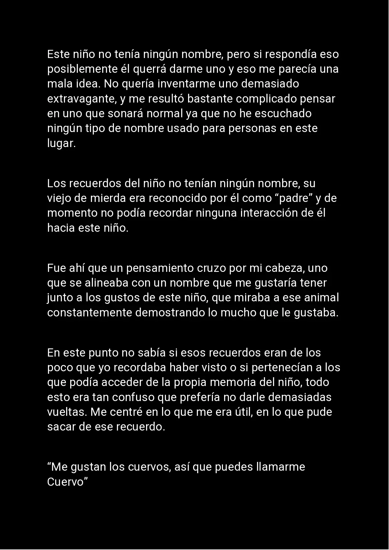 Un alma pura, una mente corrompida [Novela] - Capítulo 3 - Página 4 - LectorTMOo