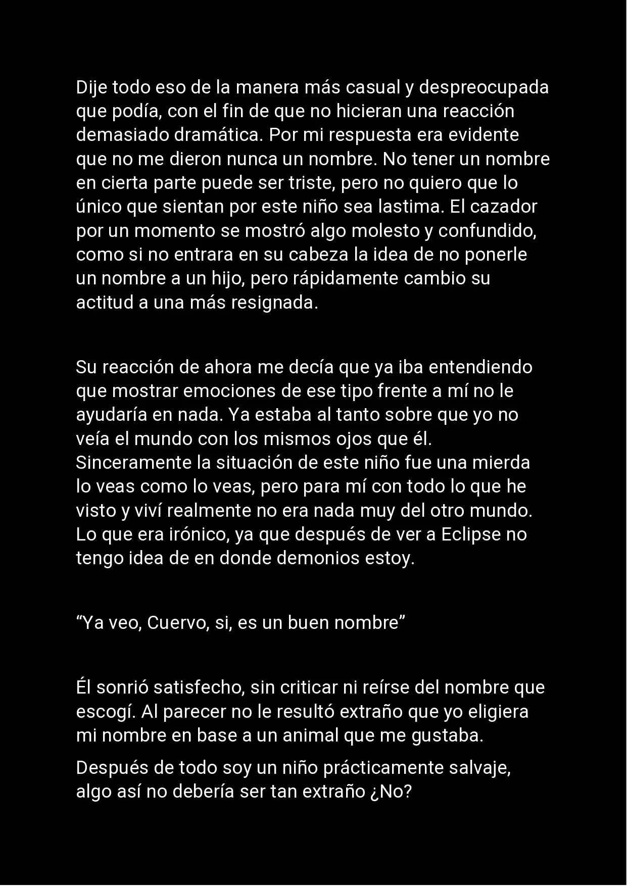 Un alma pura, una mente corrompida [Novela] - Capítulo 3 - Página 5 - LectorTMOo