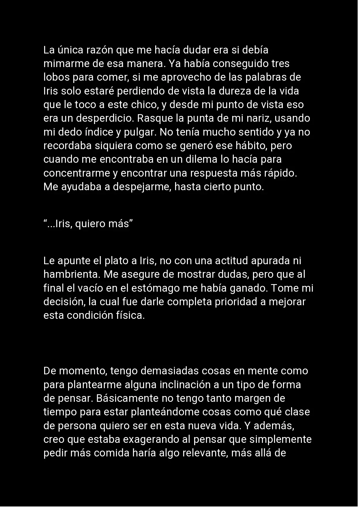 Un alma pura, una mente corrompida [Novela] - Capítulo 3 - Página 7 - LectorTMOo