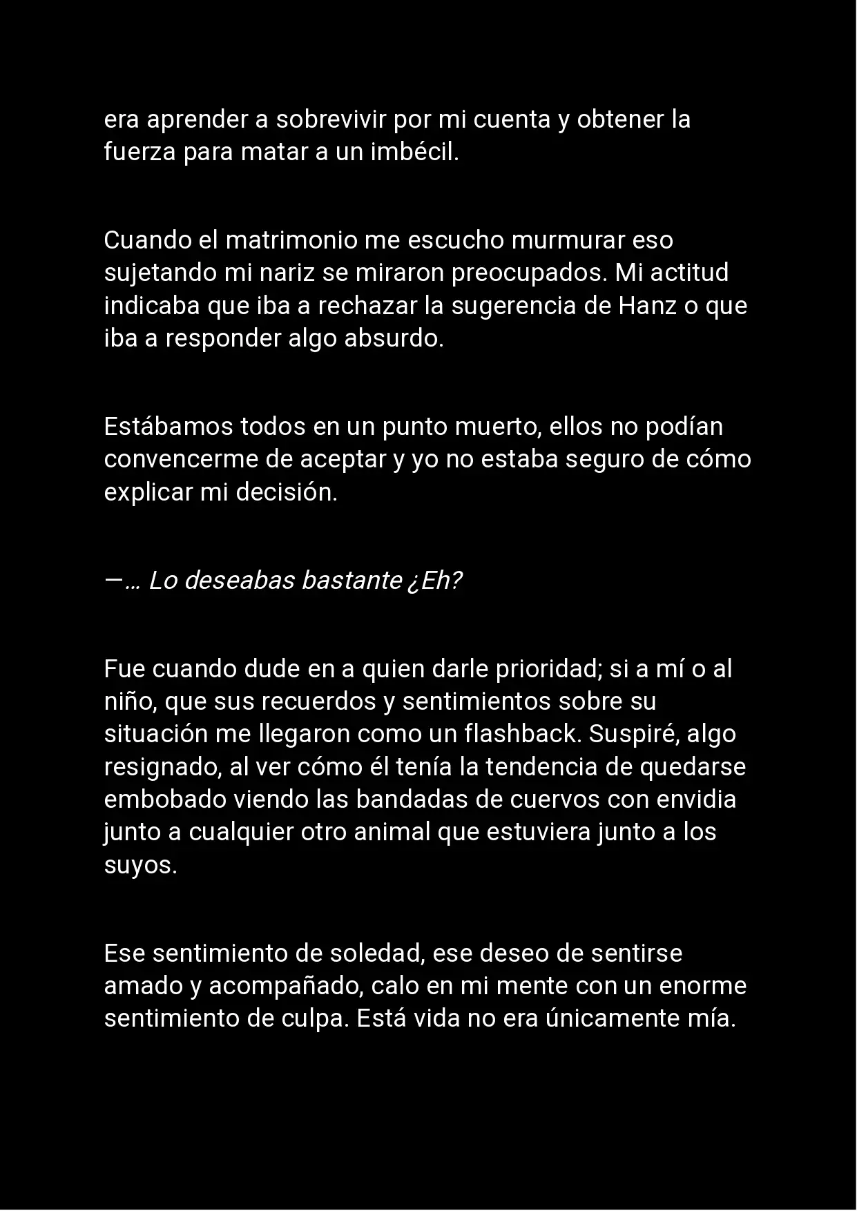 Un alma pura, una mente corrompida [Novela] - Capítulo 3 - Página 14 - LectorTMOo