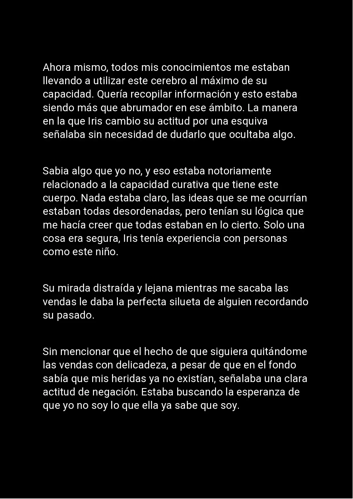 Un alma pura, una mente corrompida [Novela] - Capítulo 4 - Página 7 - LectorTMOo