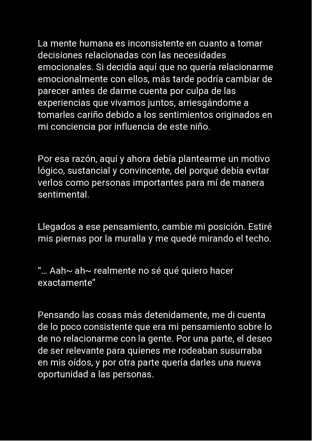 Un alma pura, una mente corrompida [Novela] - Capítulo 4 - Página 14 - LectorTMOo