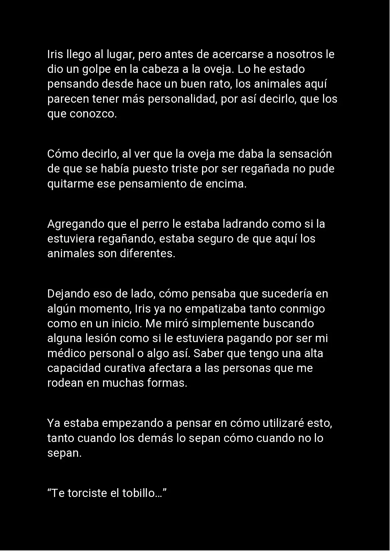 Un alma pura, una mente corrompida [Novela] - Capítulo 5 - Página 11 - LectorTMOo