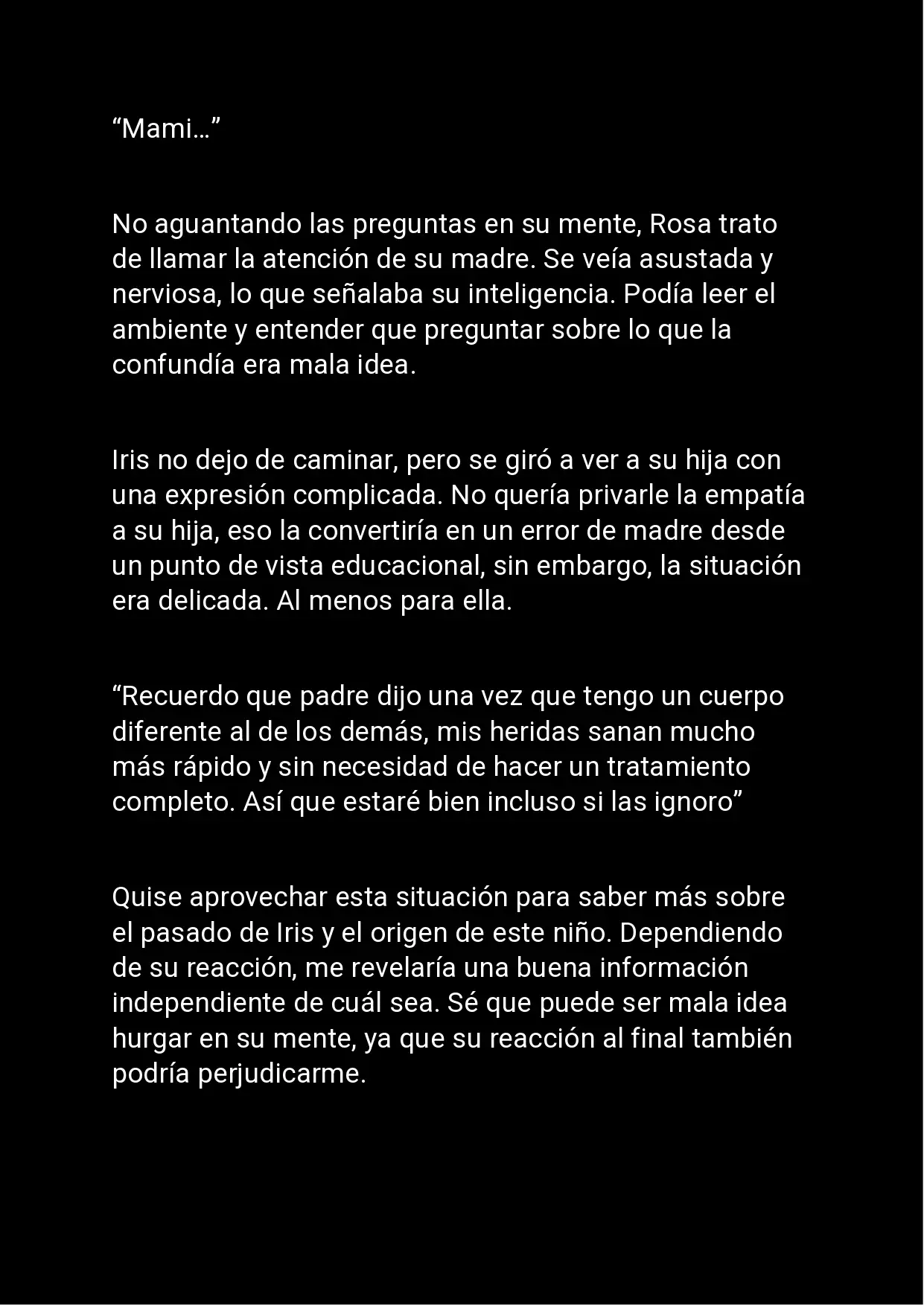 Un alma pura, una mente corrompida [Novela] - Capítulo 5 - Página 14 - LectorTMOo