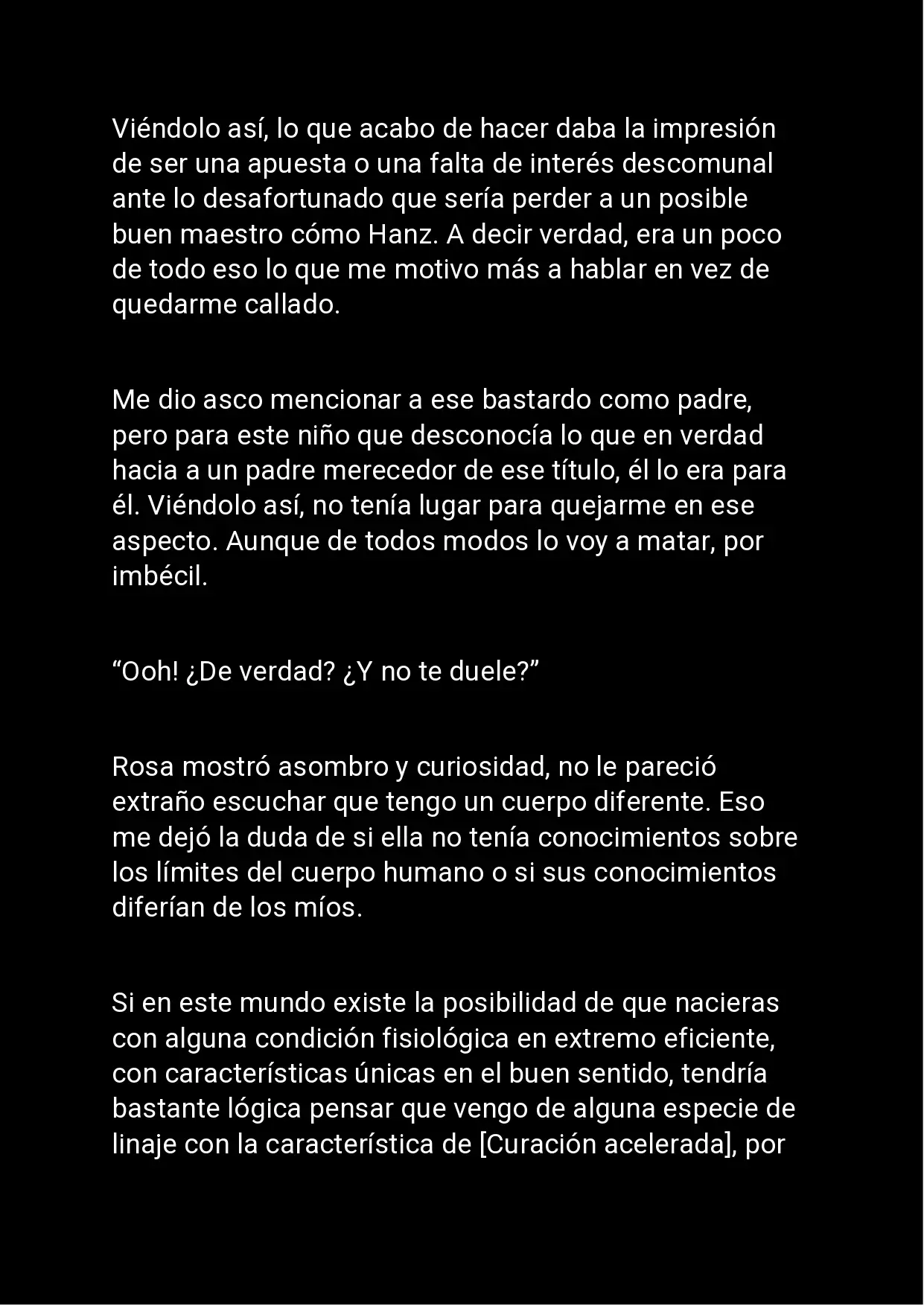 Un alma pura, una mente corrompida [Novela] - Capítulo 5 - Página 15 - LectorTMOo
