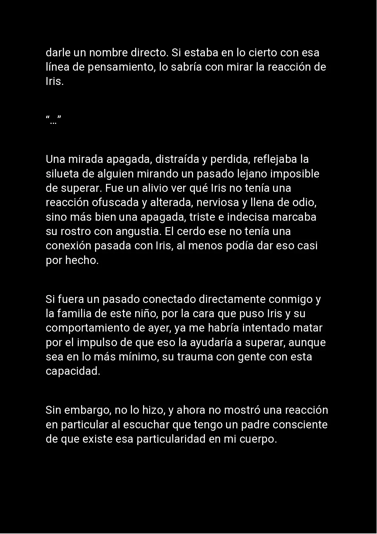 Un alma pura, una mente corrompida [Novela] - Capítulo 5 - Página 16 - LectorTMOo