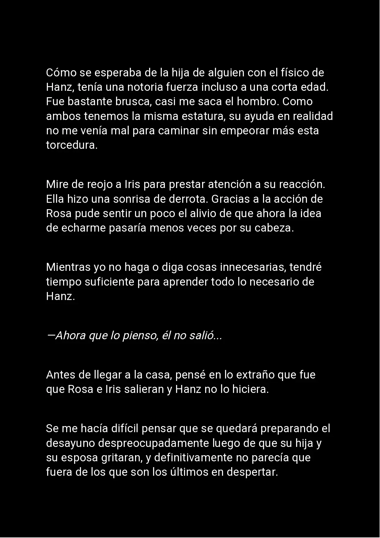 Un alma pura, una mente corrompida [Novela] - Capítulo 5 - Página 19 - LectorTMOo