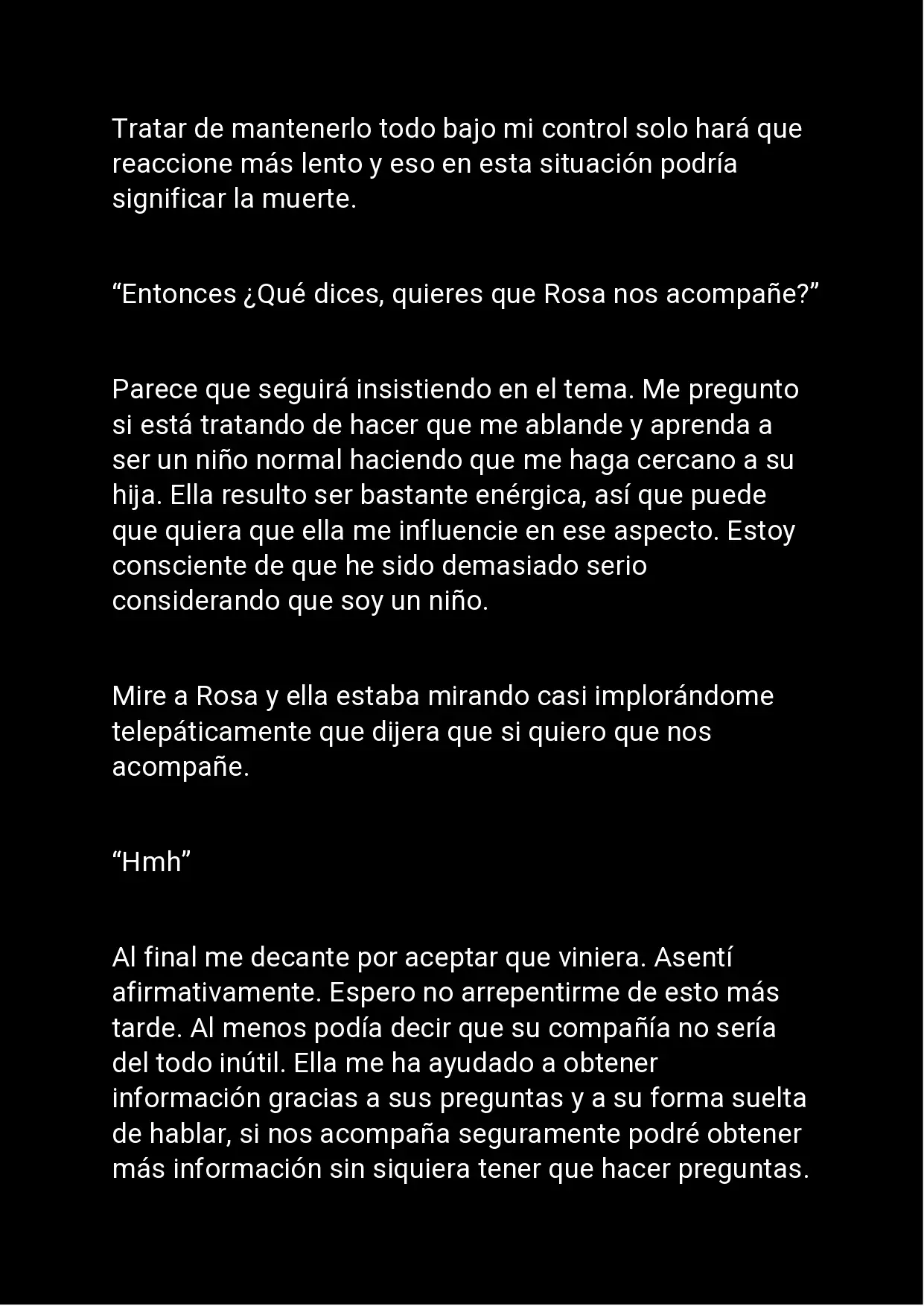 Un alma pura, una mente corrompida [Novela] - Capítulo 6 - Página 17 - LectorTMOo