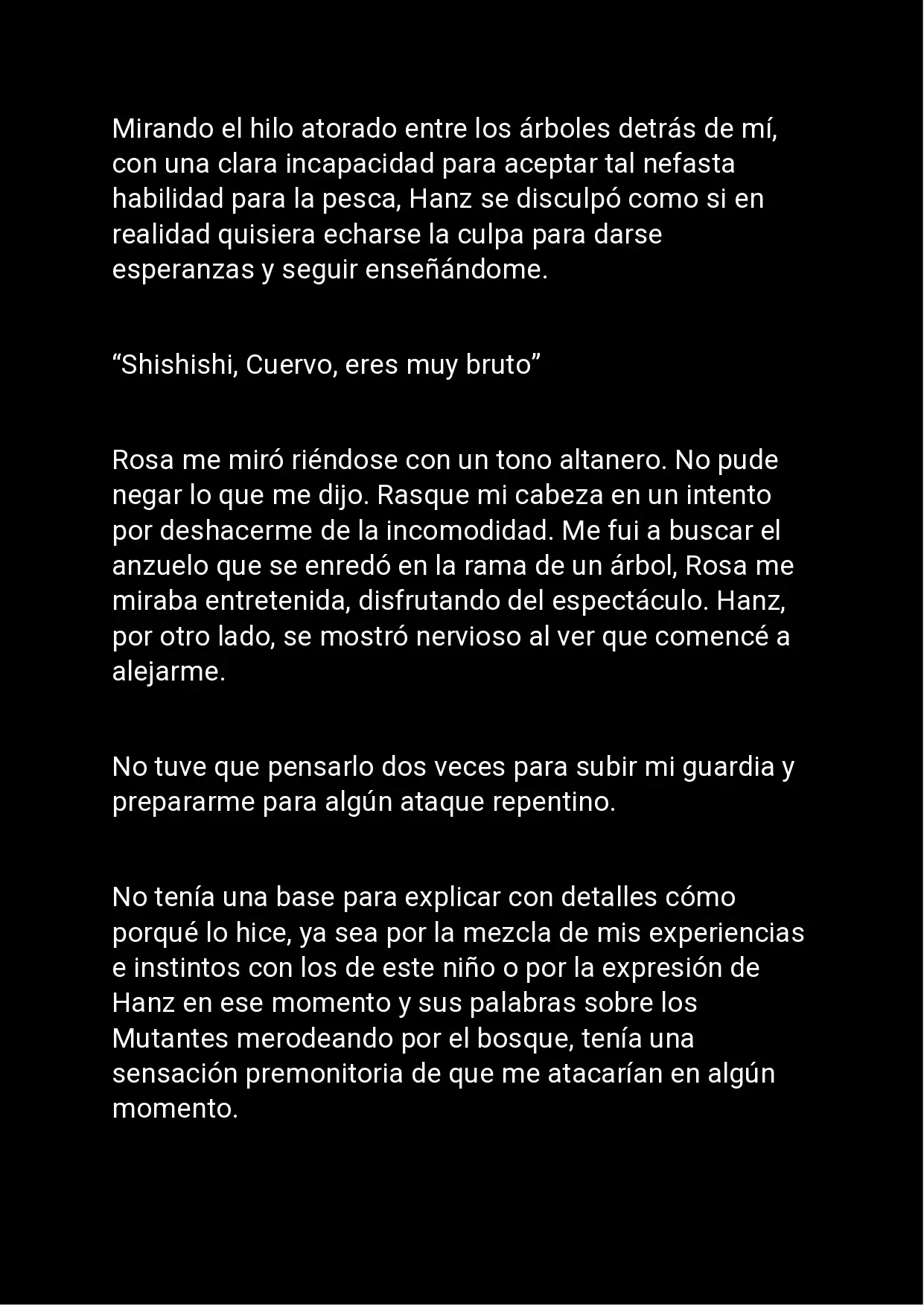 Un alma pura, una mente corrompida [Novela] - Capítulo 7 - Página 7 - LectorTMOo