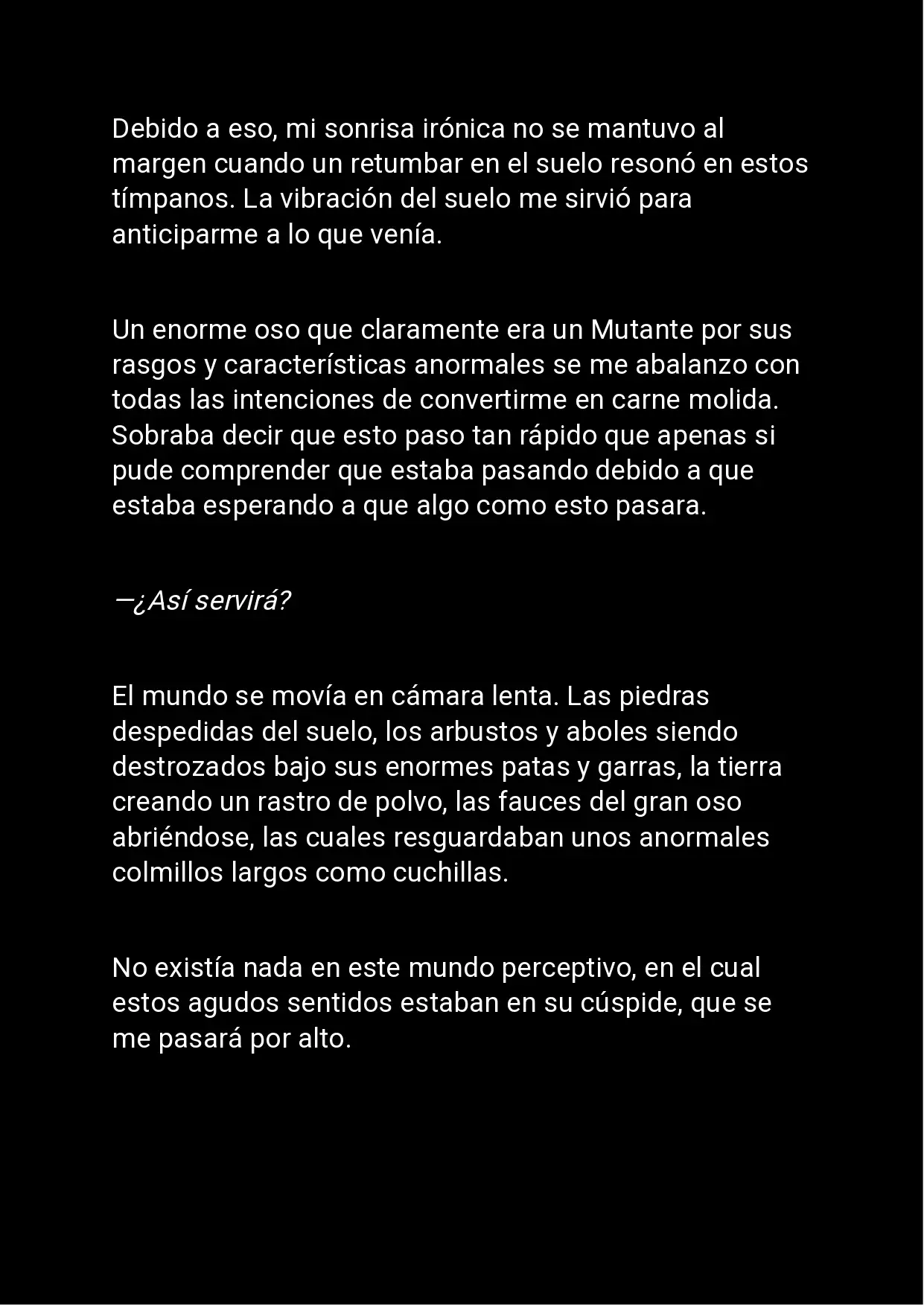 Un alma pura, una mente corrompida [Novela] - Capítulo 7 - Página 8 - LectorTMOo