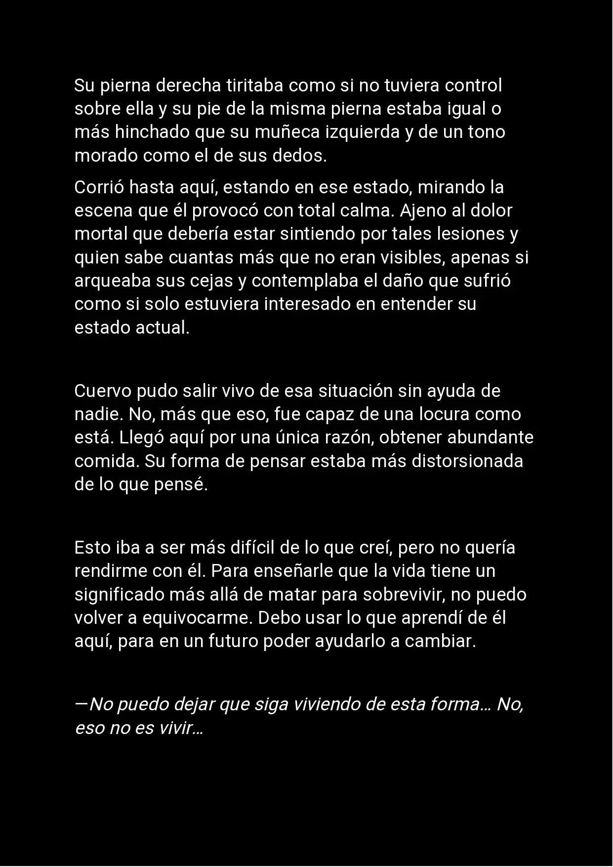 Un alma pura, una mente corrompida [Novela] - Capítulo 8 - Página 17 - LectorTMOo