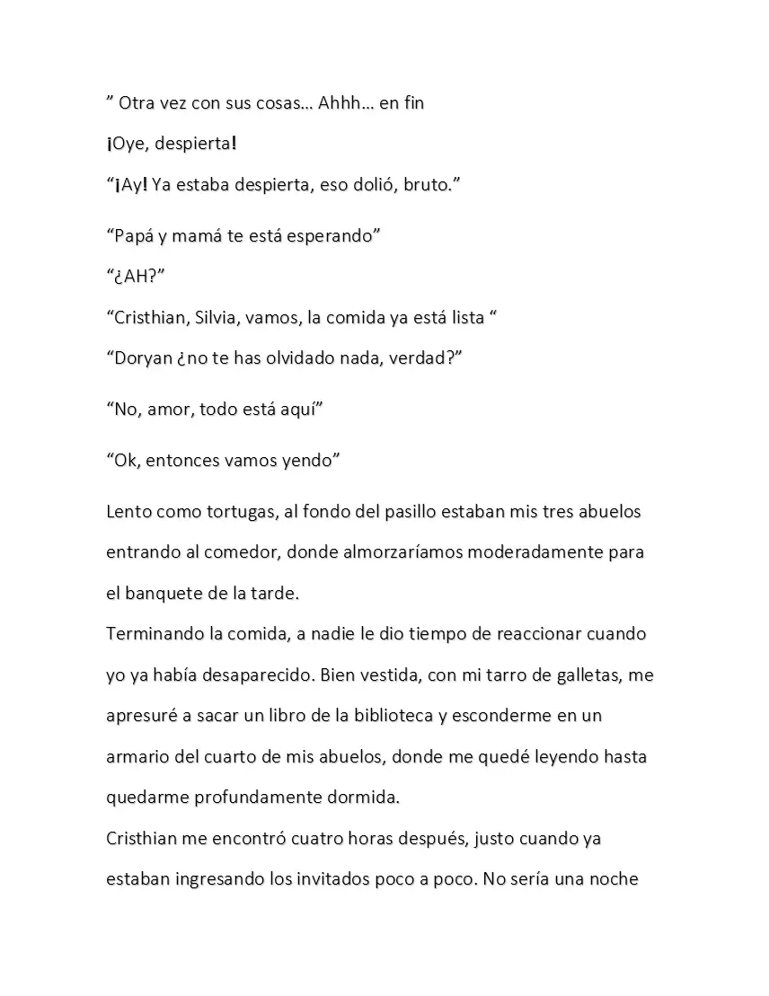 Un inicio, un Fin (Novela) - Capítulo 4 - Página 3 - LectorTMOo