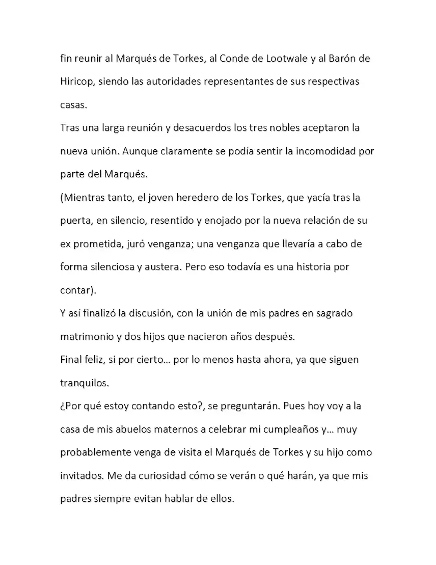 Un inicio, un Fin (Novela) - Capítulo 4 - Página 6 - LectorTMOo