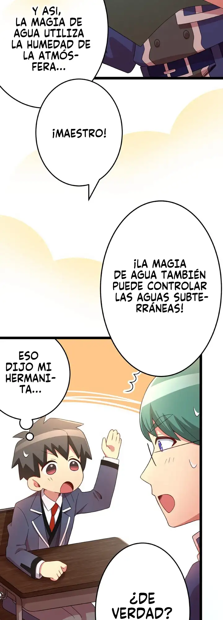 Un Niño Criado Por un Rey Demonio y un Rey Dragon Parece Tener una Vida Escolar Inigualable - Capítulo 18 - Página 4 - LectorTMOo