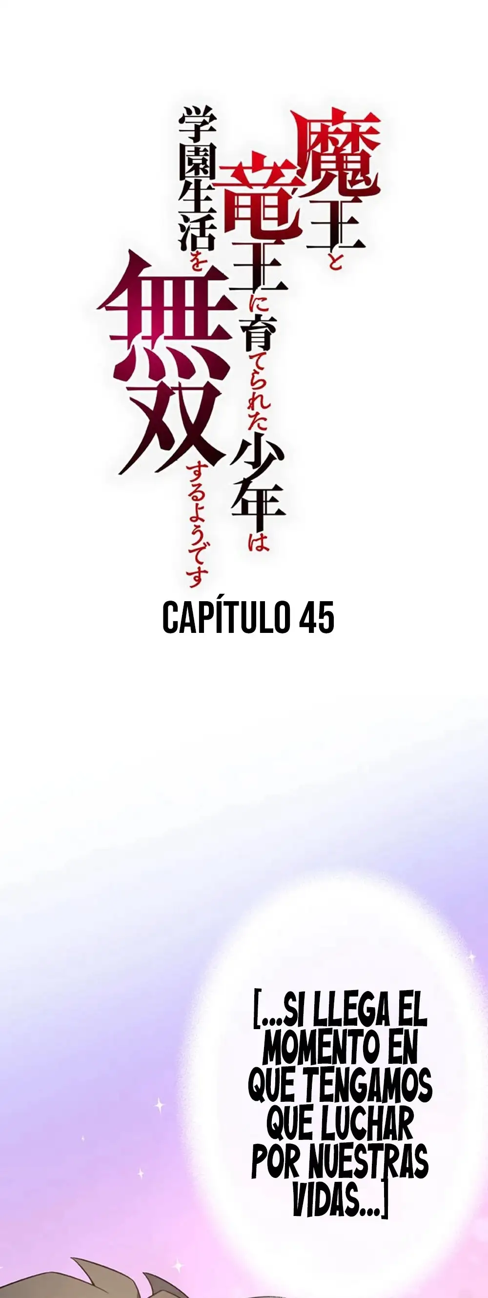 Un Niño Criado Por un Rey Demonio y un Rey Dragon Parece Tener una Vida Escolar Inigualable - Capítulo 45 - Página 4 - LectorTMOo