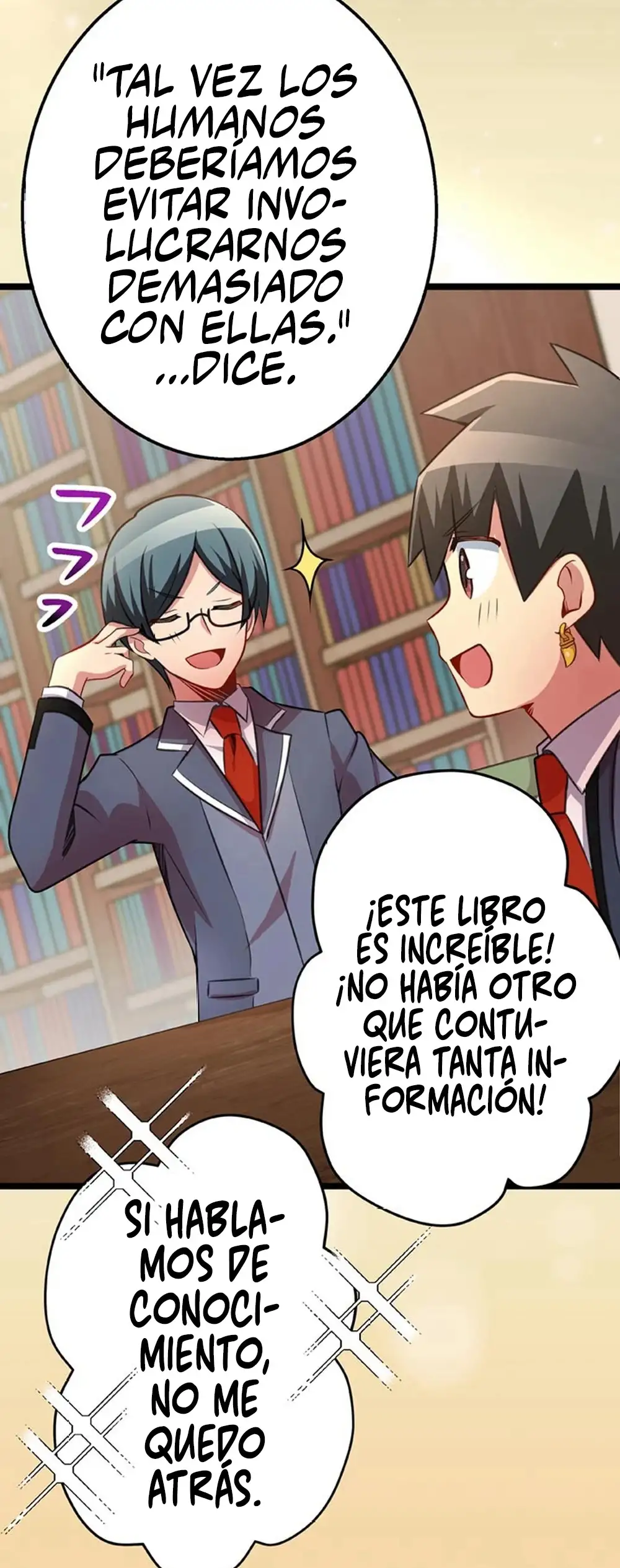 Un Niño Criado Por un Rey Demonio y un Rey Dragon Parece Tener una Vida Escolar Inigualable - Capítulo 53 - Página 58 - LectorTMOo