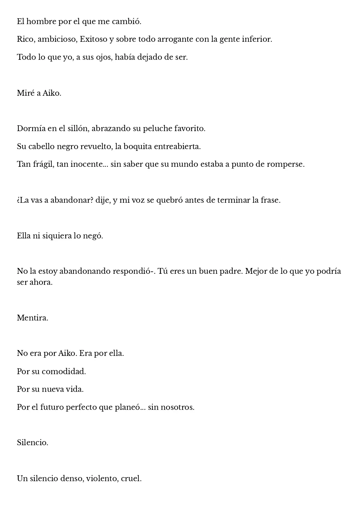Una hija, Un camino, Un destino (Novela) - Capítulo 1 - Página 2 - LectorTMOo