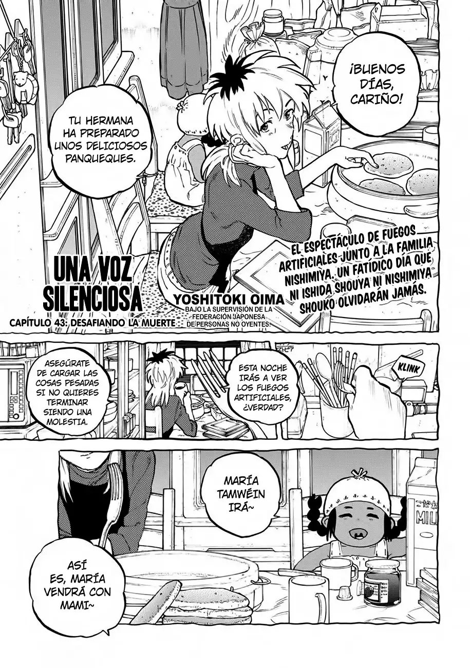 Una Voz Silenciosa capítulo 43 página 1