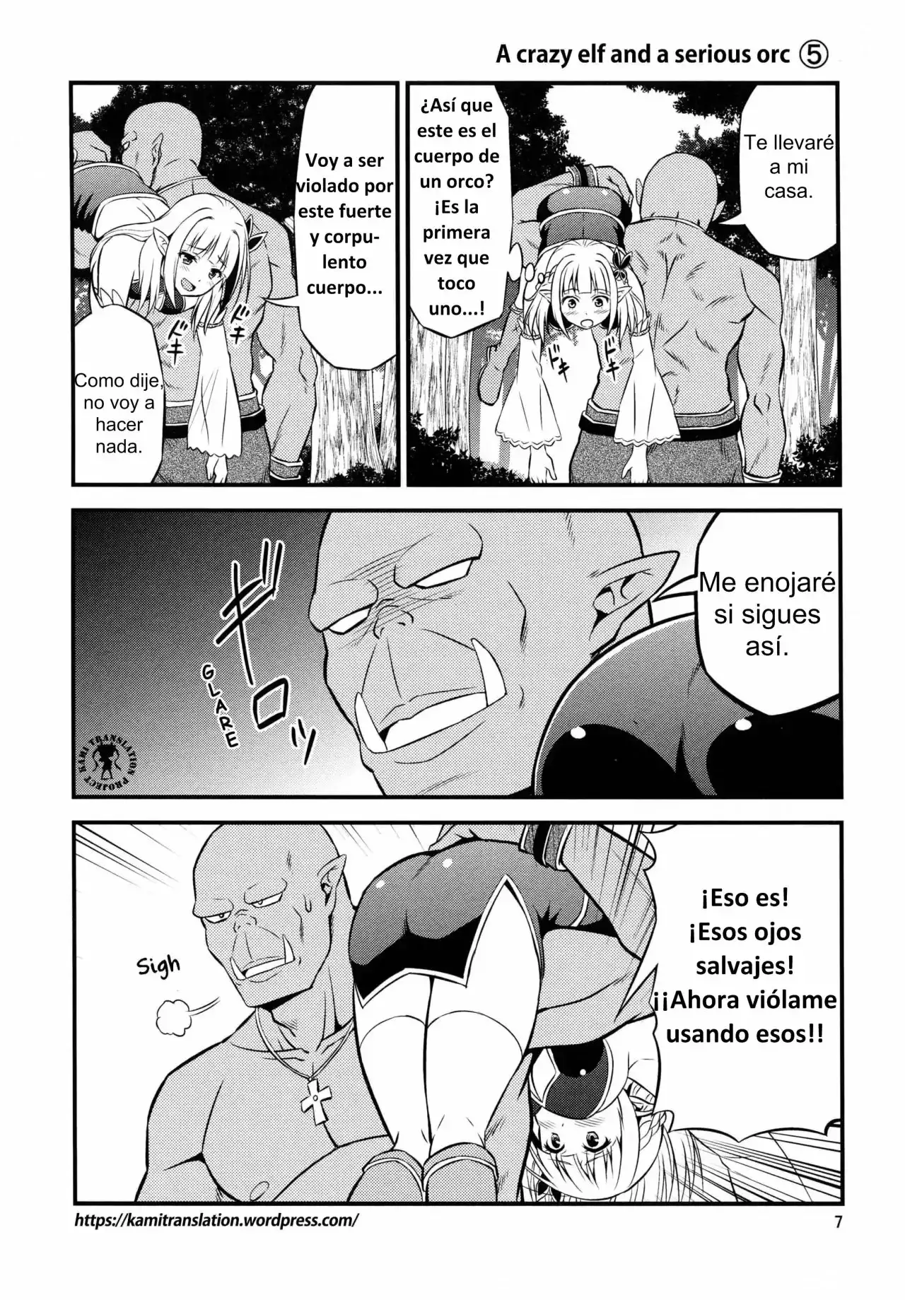 Una Alocada Elfa y un Orco Serio - Capítulo 1 - Página 6 - LectorTMOo
