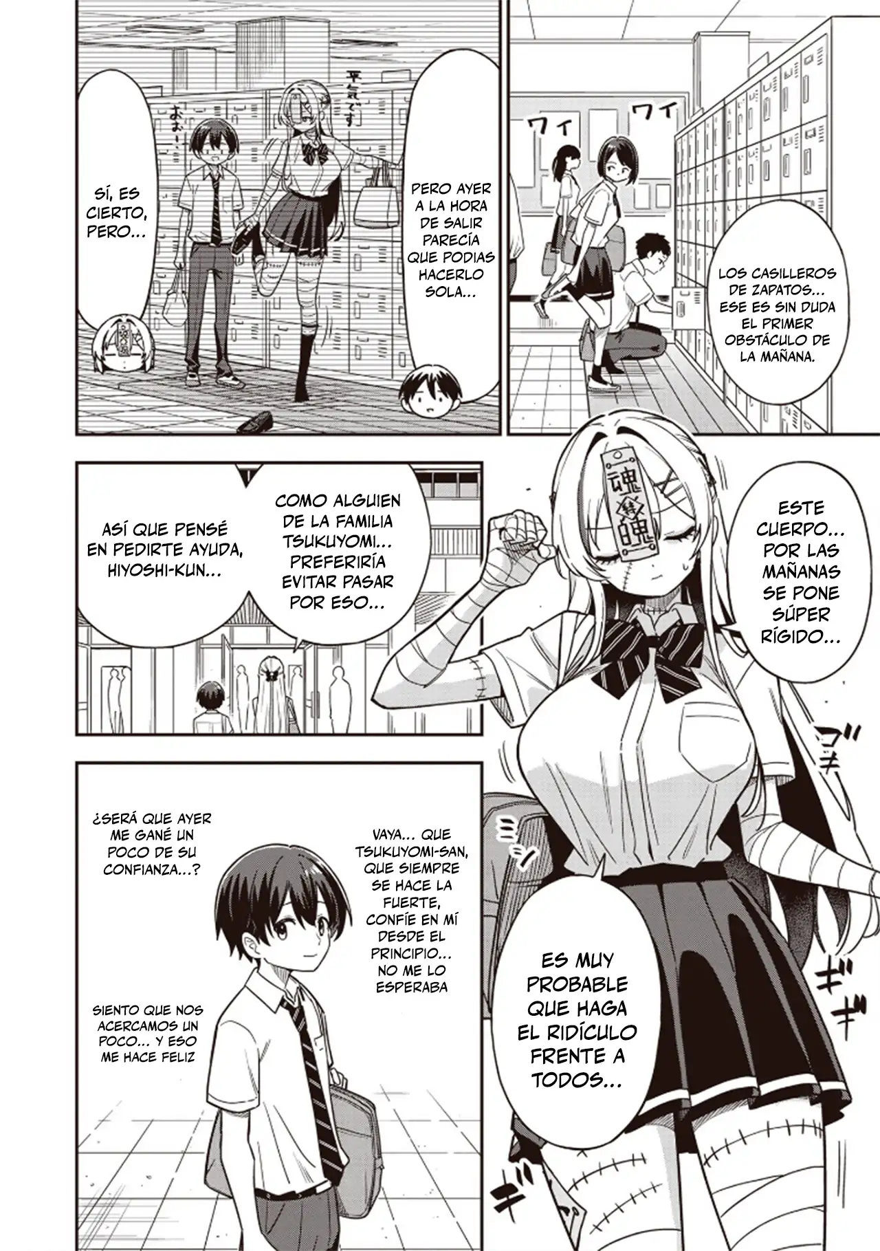 Undead-san no Bukiyou na Seishun - Capítulo 4 - Página 4 - LectorTMOo