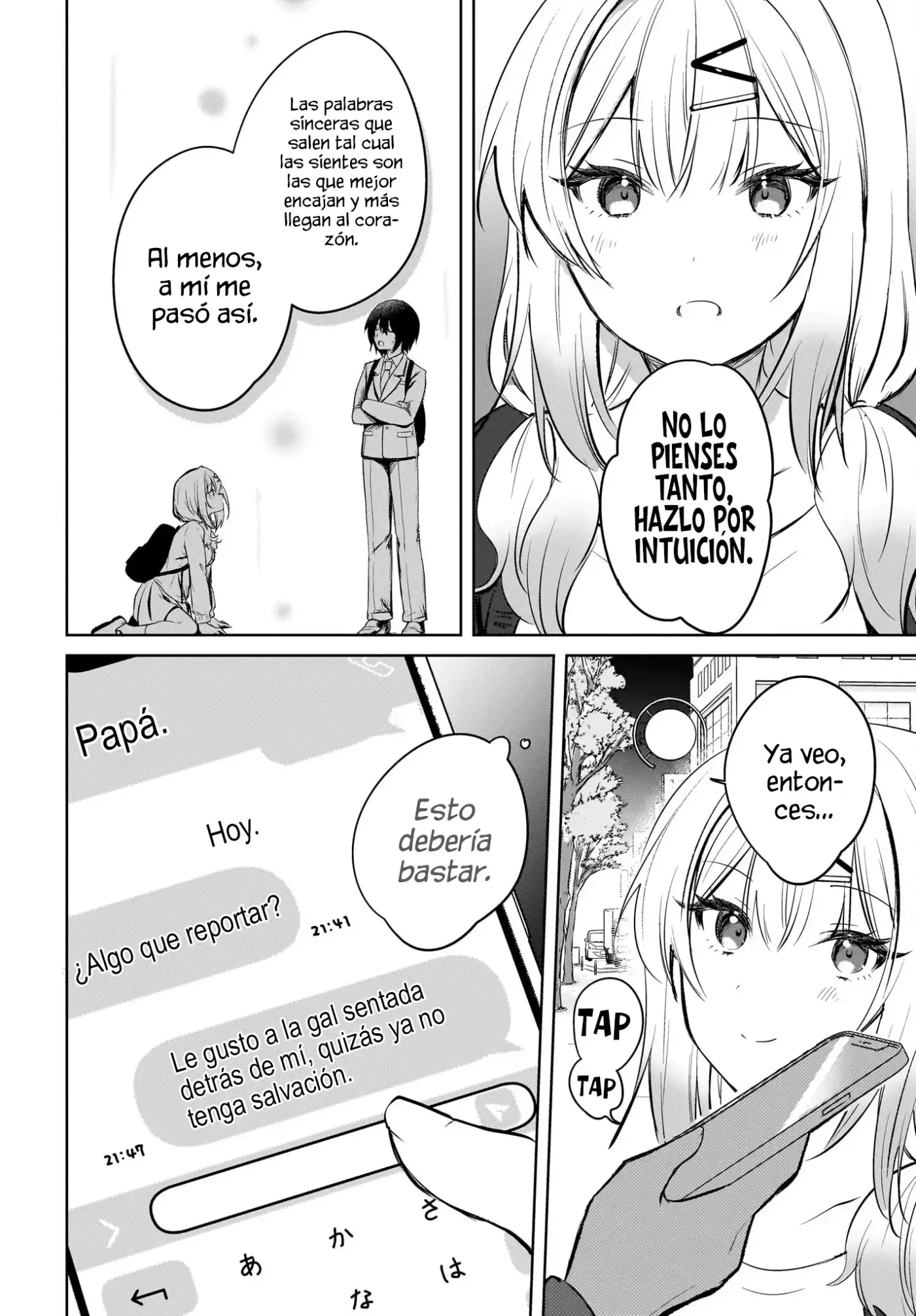 Ushiro No Seki No Gyaru Ni Sukarete Shimatta. Mou Ore Wa Dame Ka Mo Shirenai. - Capítulo 19 - Página 14 - LectorTMOo