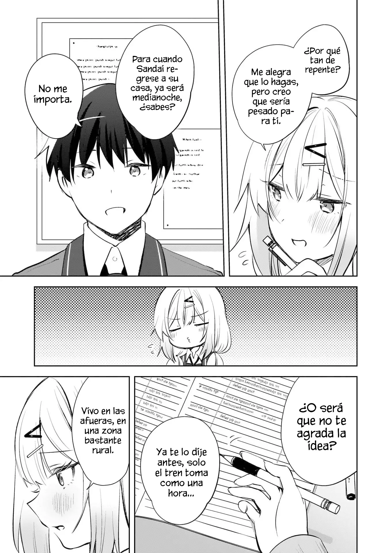 Ushiro No Seki No Gyaru Ni Sukarete Shimatta. Mou Ore Wa Dame Ka Mo Shirenai. - Capítulo 20 - Página 7 - LectorTMOo
