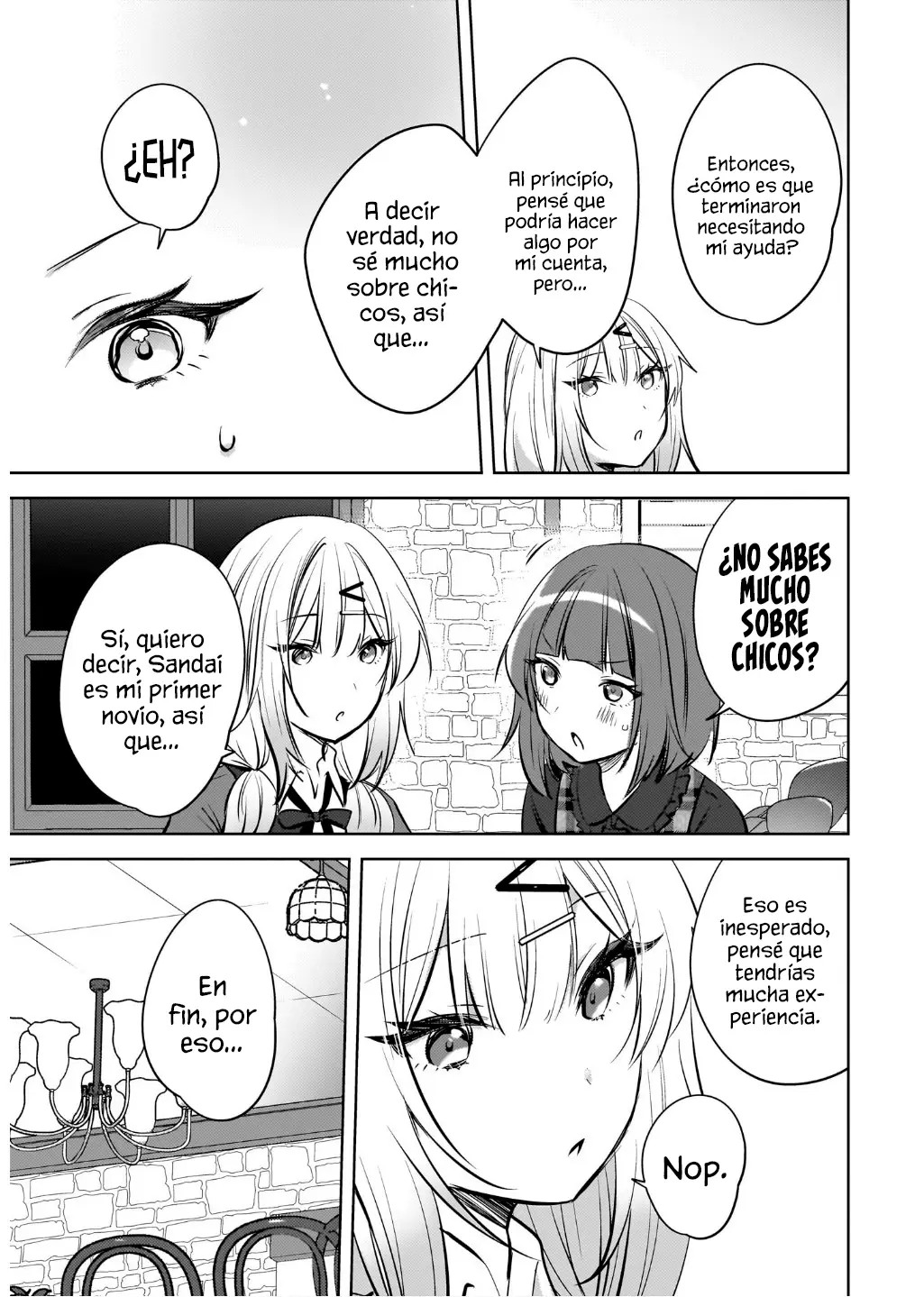 Ushiro No Seki No Gyaru Ni Sukarete Shimatta. Mou Ore Wa Dame Ka Mo Shirenai. - Capítulo 23 - Página 7 - LectorTMOo