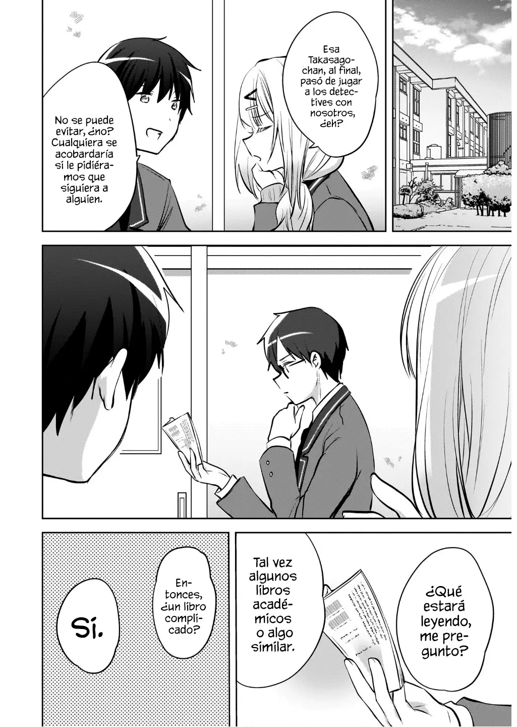 Ushiro No Seki No Gyaru Ni Sukarete Shimatta. Mou Ore Wa Dame Ka Mo Shirenai. - Capítulo 23 - Página 14 - LectorTMOo