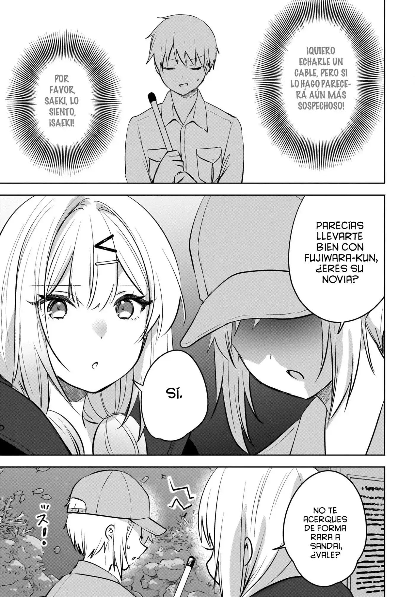 Ushiro no Seki no Gyaru ni Sukarete Shimatta. Mou Ore wa Dame ka mo Shirenai - Capítulo 24 - Página 16 - LectorTMOo