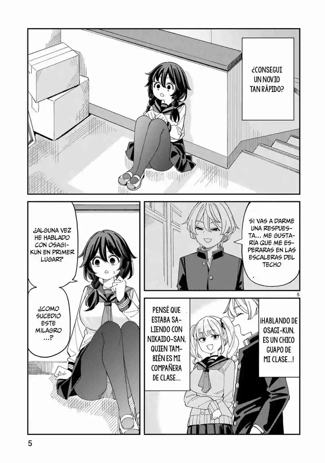 Uso kareshi demo iikara tonikaku shitai mashiro-chan - Capítulo 1 - Página 5 - LectorTMOo
