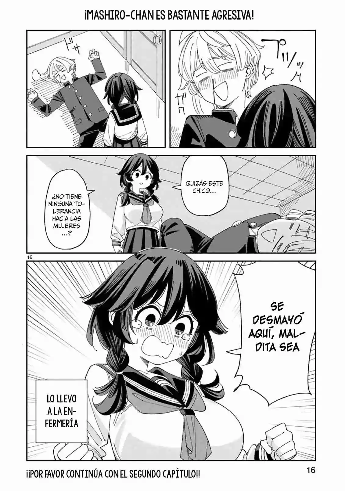 Uso kareshi demo iikara tonikaku shitai mashiro-chan - Capítulo 1 - Página 16 - LectorTMOo