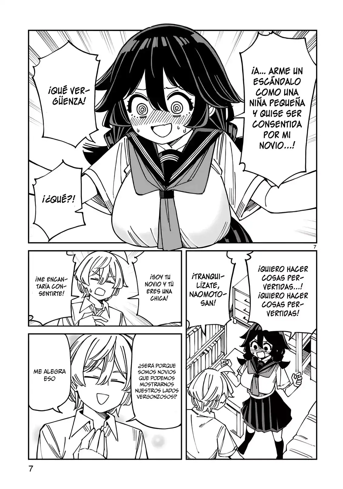 Uso kareshi demo iikara tonikaku shitai mashiro-chan - Capítulo 16 - Página 8 - LectorTMOo