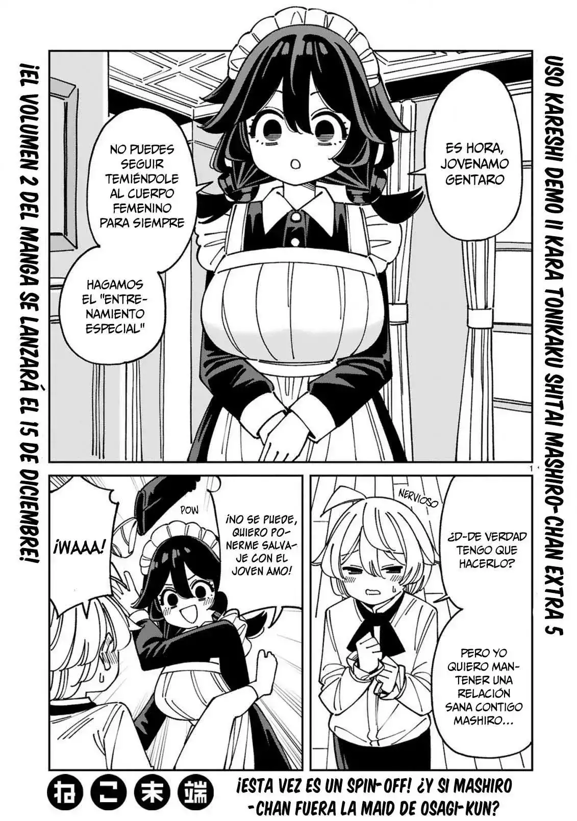Uso kareshi demo iikara tonikaku shitai mashiro-chan - Capítulo 18.5 - Página 2 - LectorTMOo