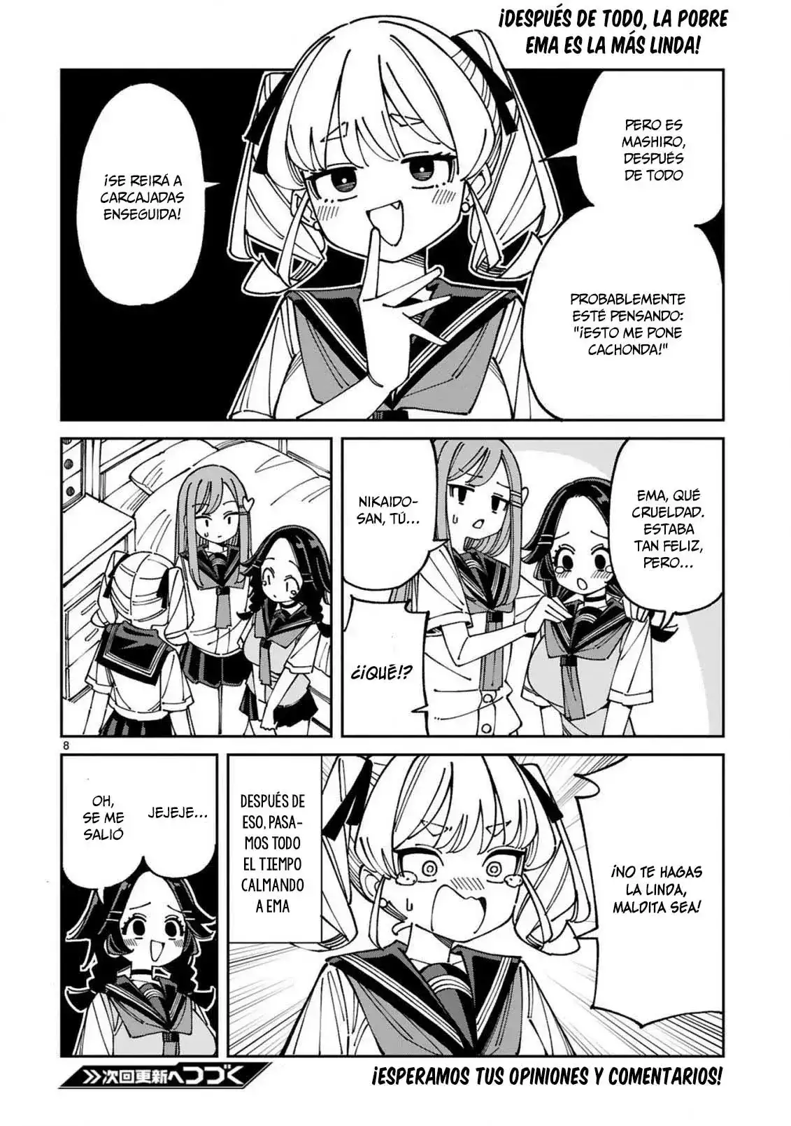 Uso kareshi demo iikara tonikaku shitai mashiro-chan - Capítulo 21 - Página 9 - LectorTMOo