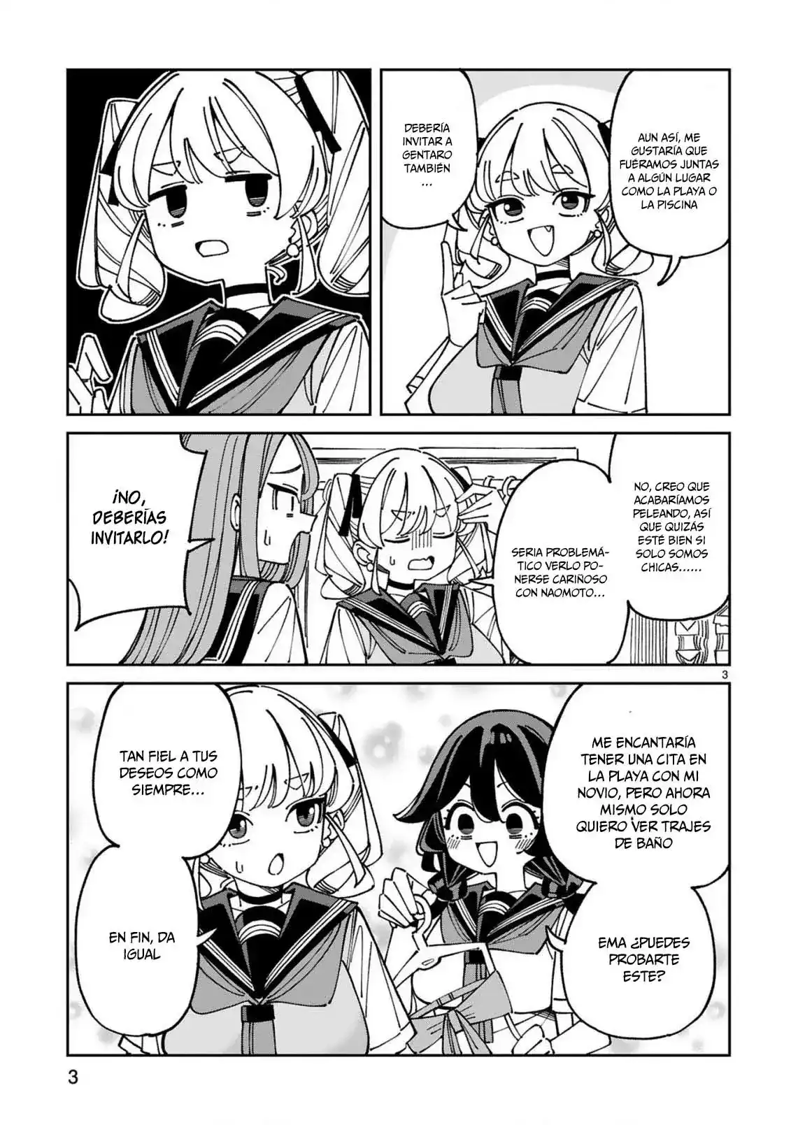 Uso kareshi demo iikara tonikaku shitai mashiro-chan - Capítulo 23 - Página 4 - LectorTMOo