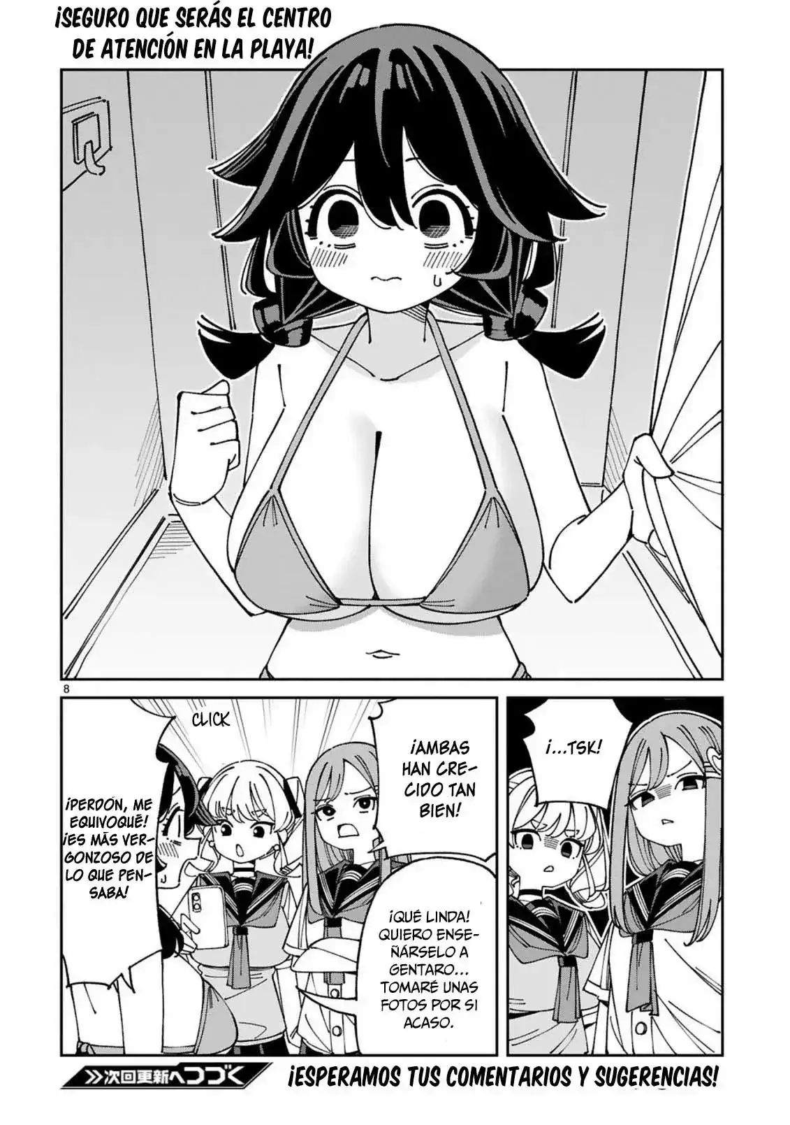 Uso kareshi demo iikara tonikaku shitai mashiro-chan - Capítulo 23 - Página 9 - LectorTMOo