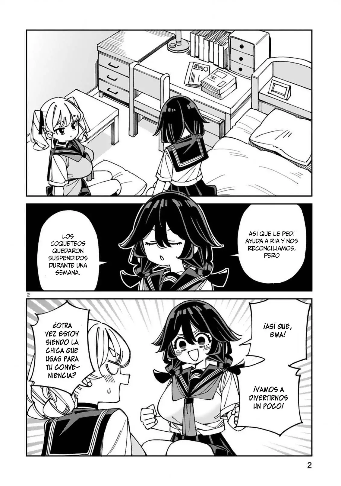 Uso kareshi demo iikara tonikaku shitai mashiro-chan - Capítulo 25 - Página 3 - LectorTMOo