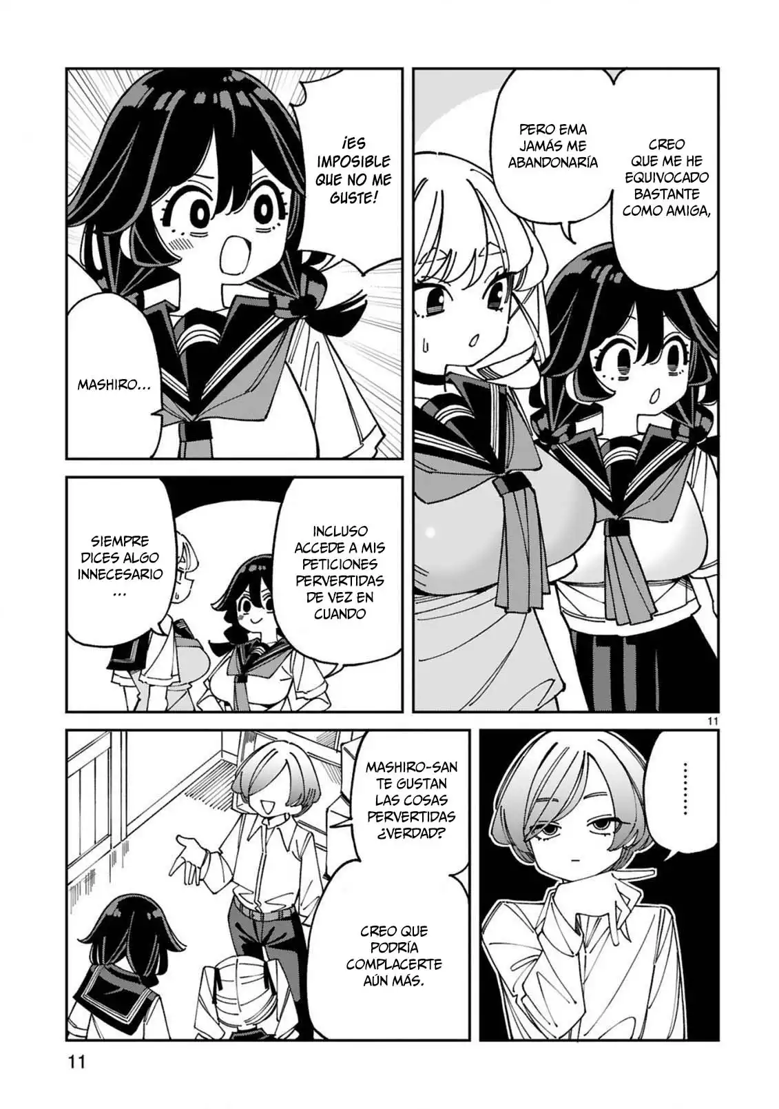 Uso kareshi demo iikara tonikaku shitai mashiro-chan - Capítulo 26 - Página 12 - LectorTMOo